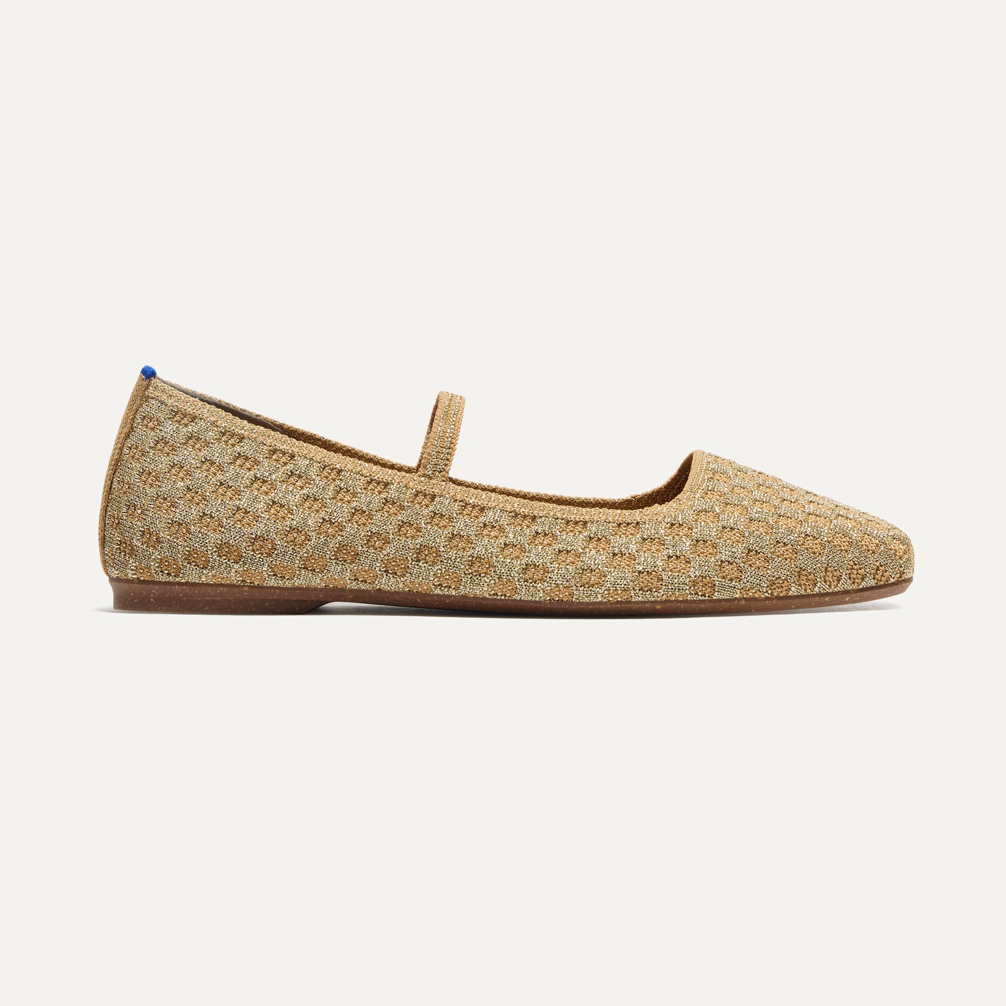 The Max Square Mary Jane - Golden Sun Basketweave(Golden Sun Basketweave,5)
