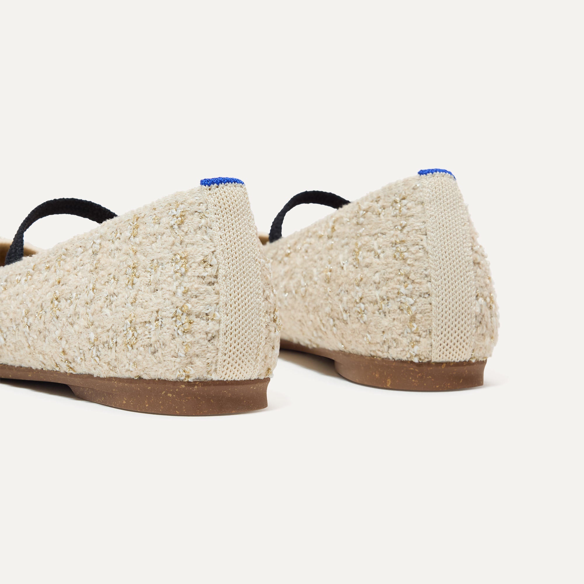The Max Square Mary Jane - Pearl Bouclé(Pearl Bouclé,5)