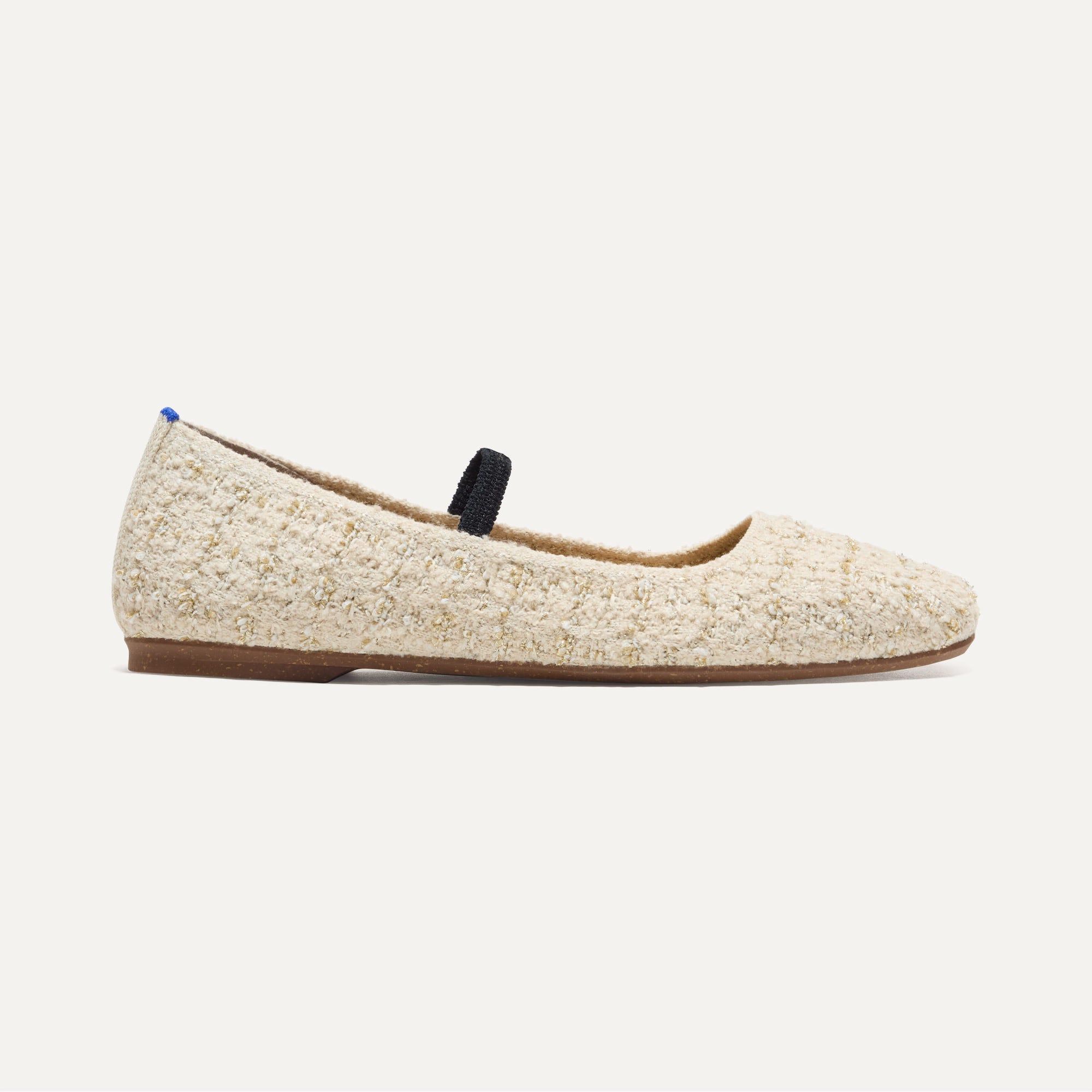 The Max Square Mary Jane - Pearl Bouclé(Pearl Bouclé,5)