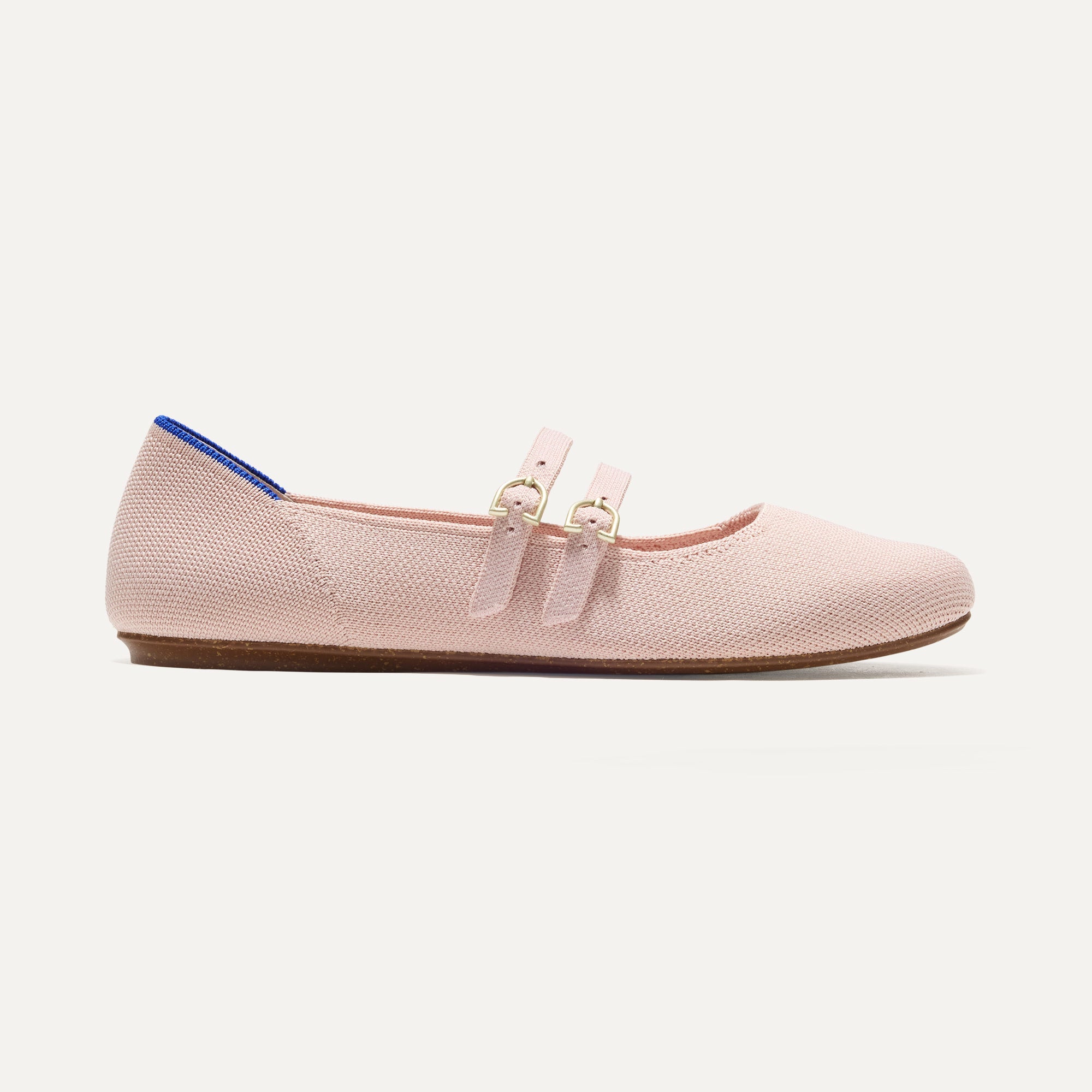 The Double Buckle Mary Jane - Ballerina(Ballerina,5)