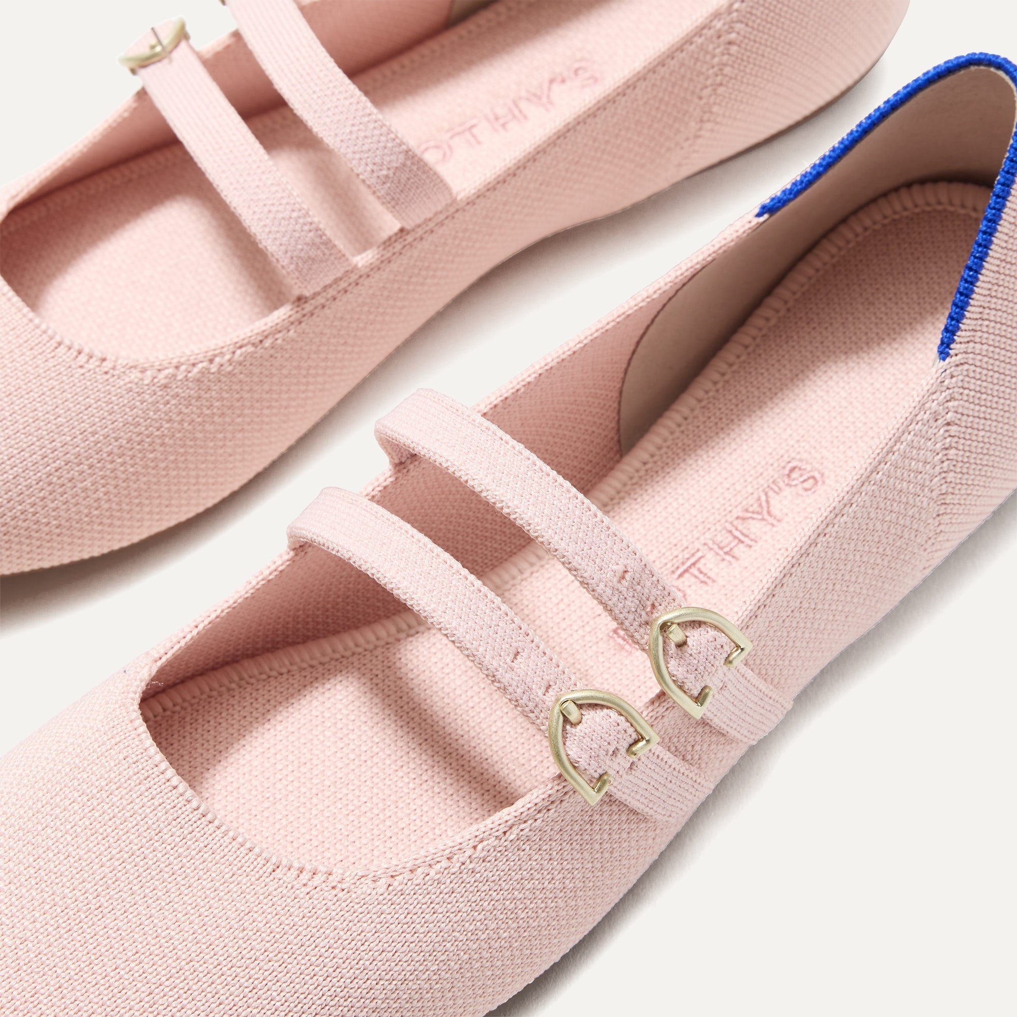 The Double Buckle Mary Jane - Ballerina(Ballerina,5)