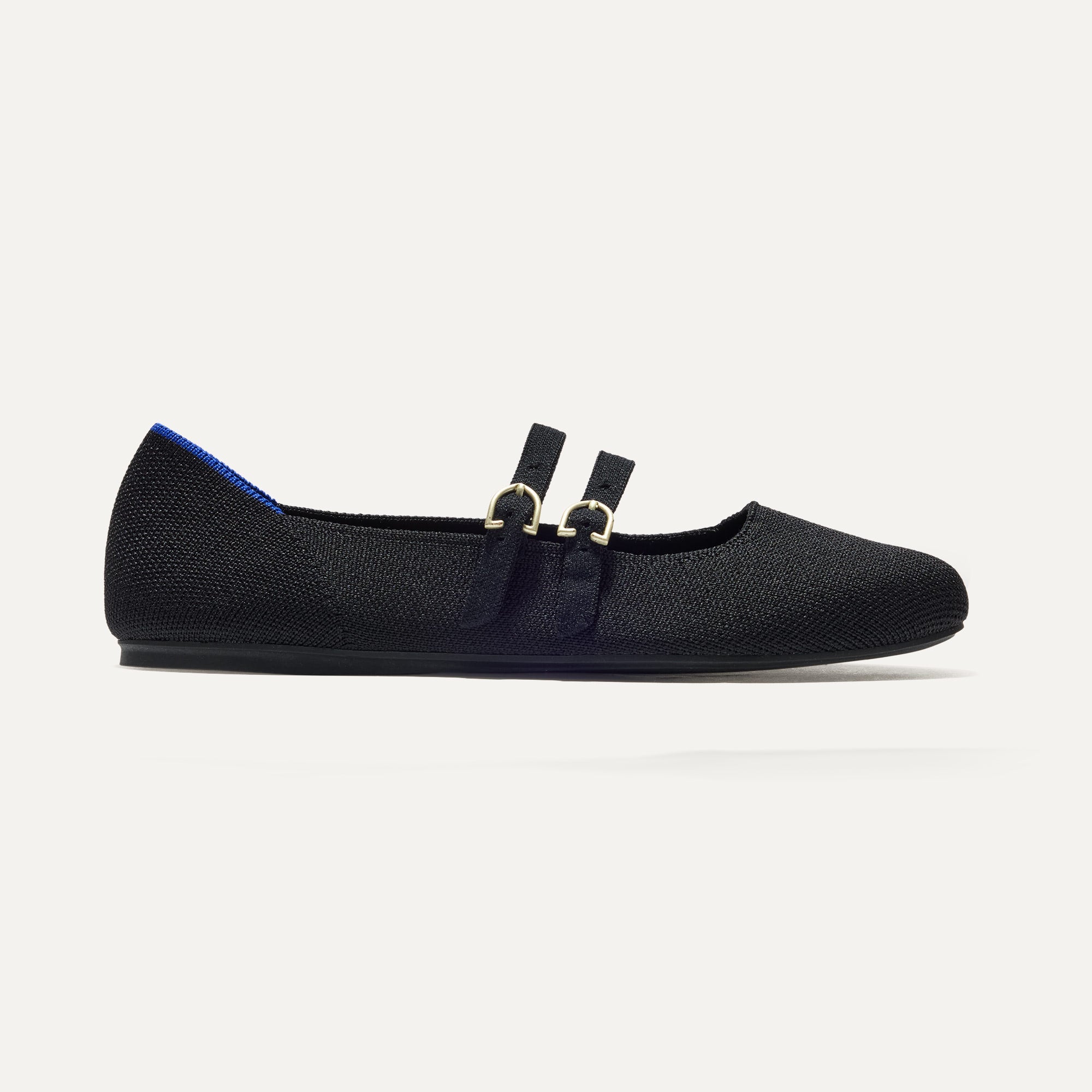 The Double Buckle Mary Jane - Black(Black,5)