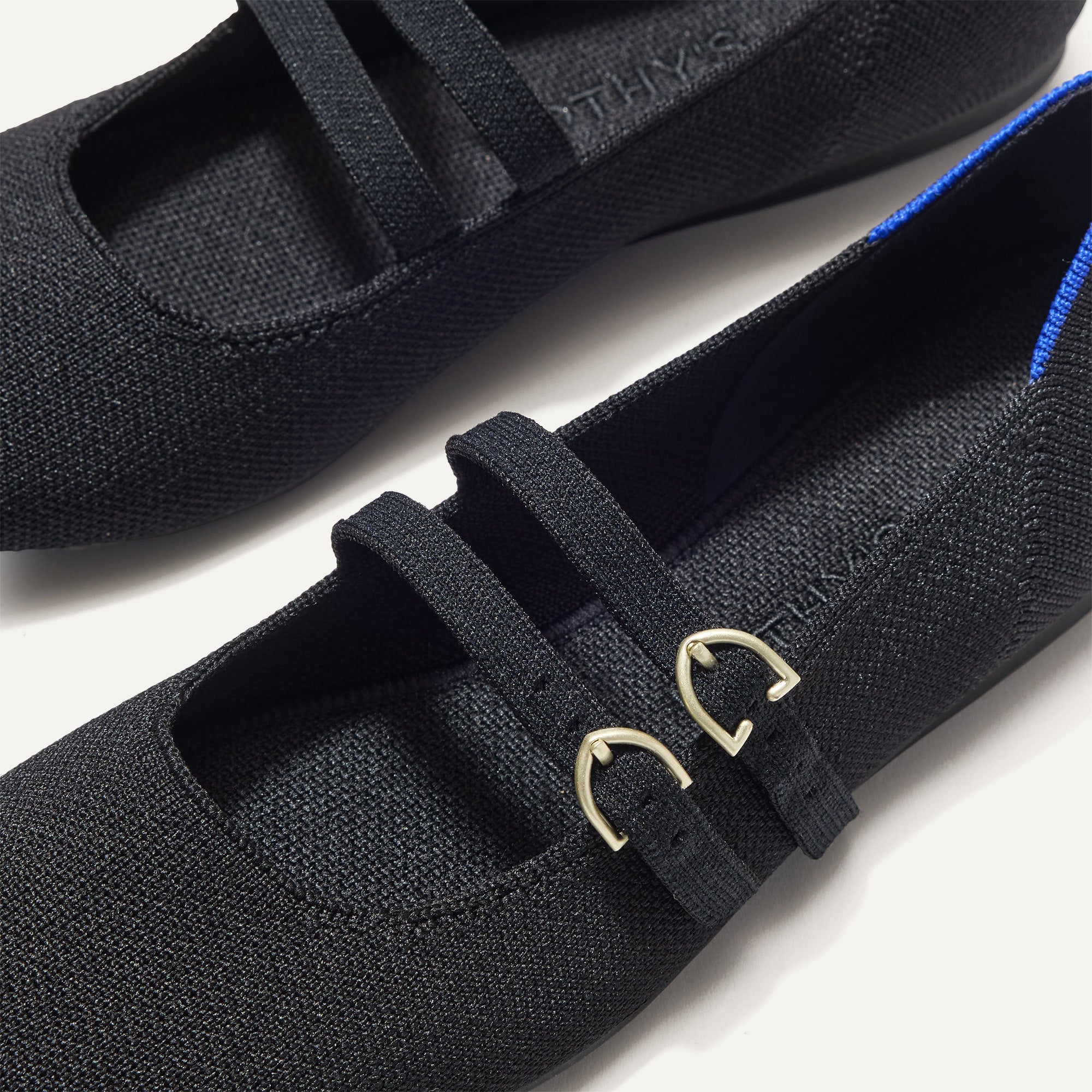 The Double Buckle Mary Jane - Black(Black,5)