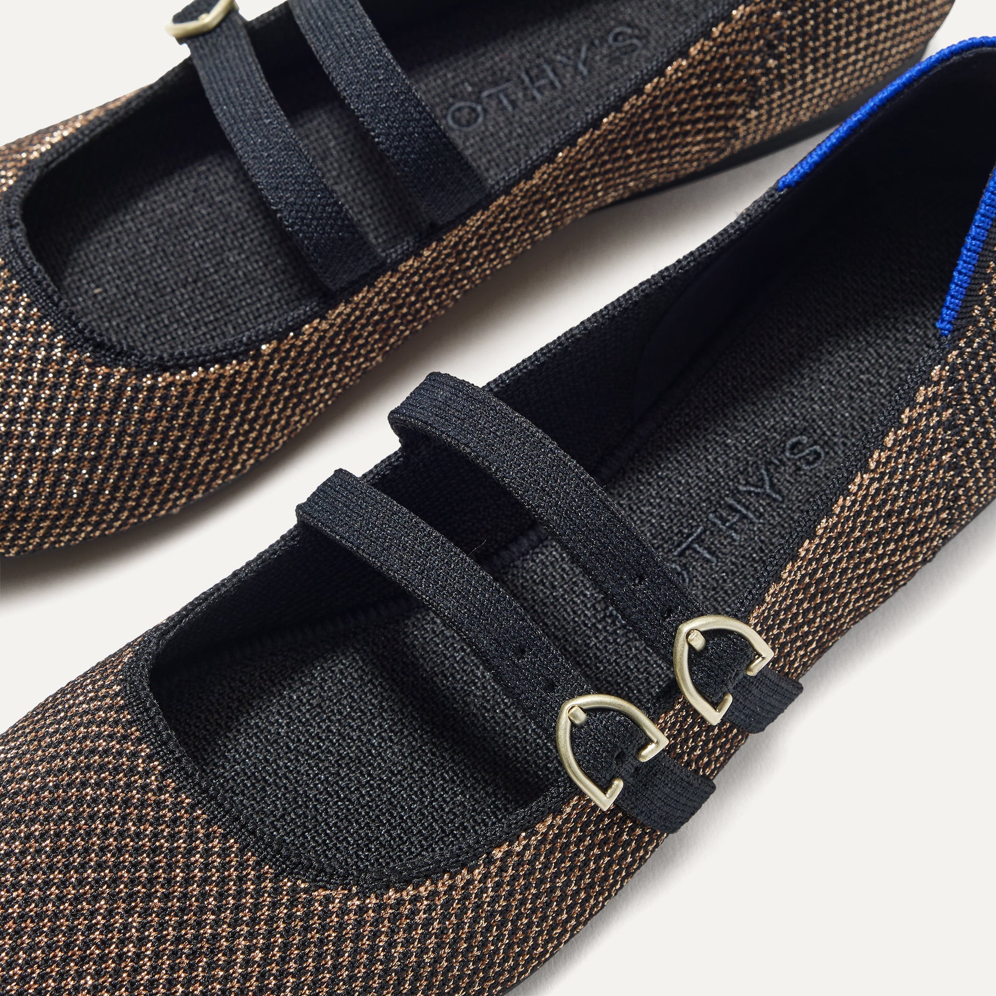 The Double Buckle Mary Jane - Bronzite(Bronzite,5)