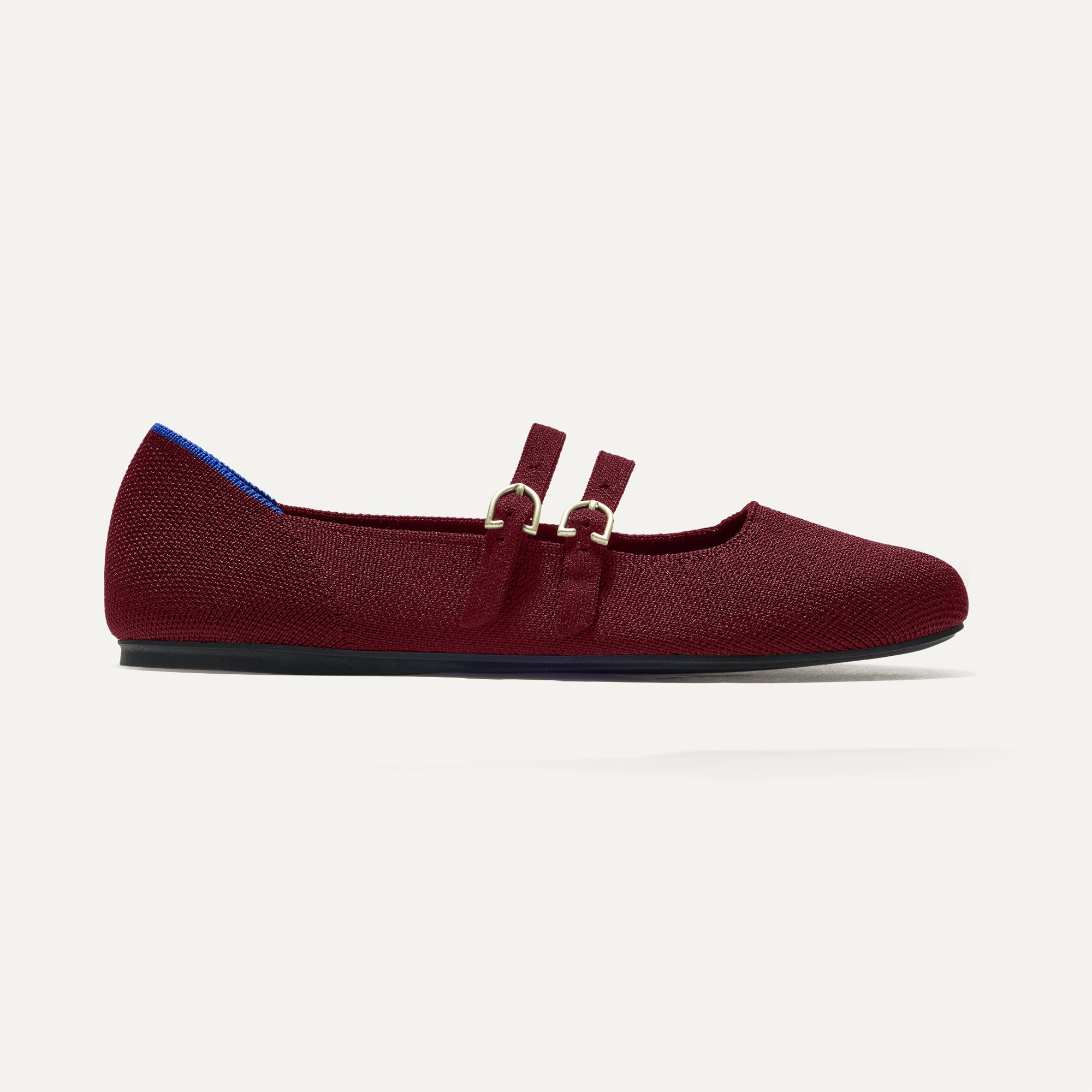 The Double Buckle Mary Jane - Cabernet(Cabernet,5)