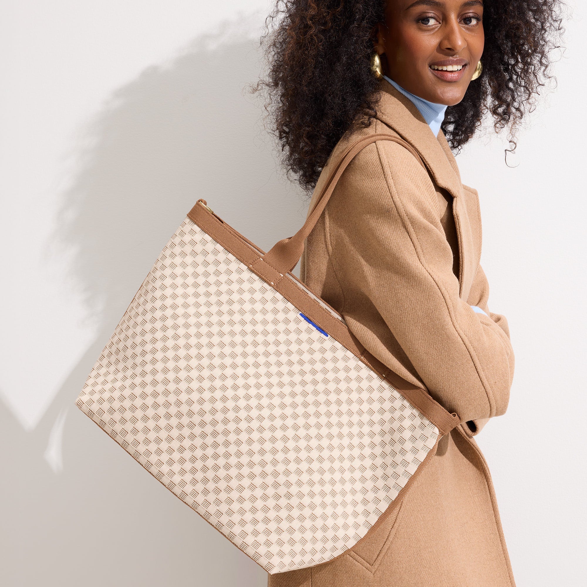 The Lightweight Zip Tote - Vanilla Wafer(Vanilla Wafer)