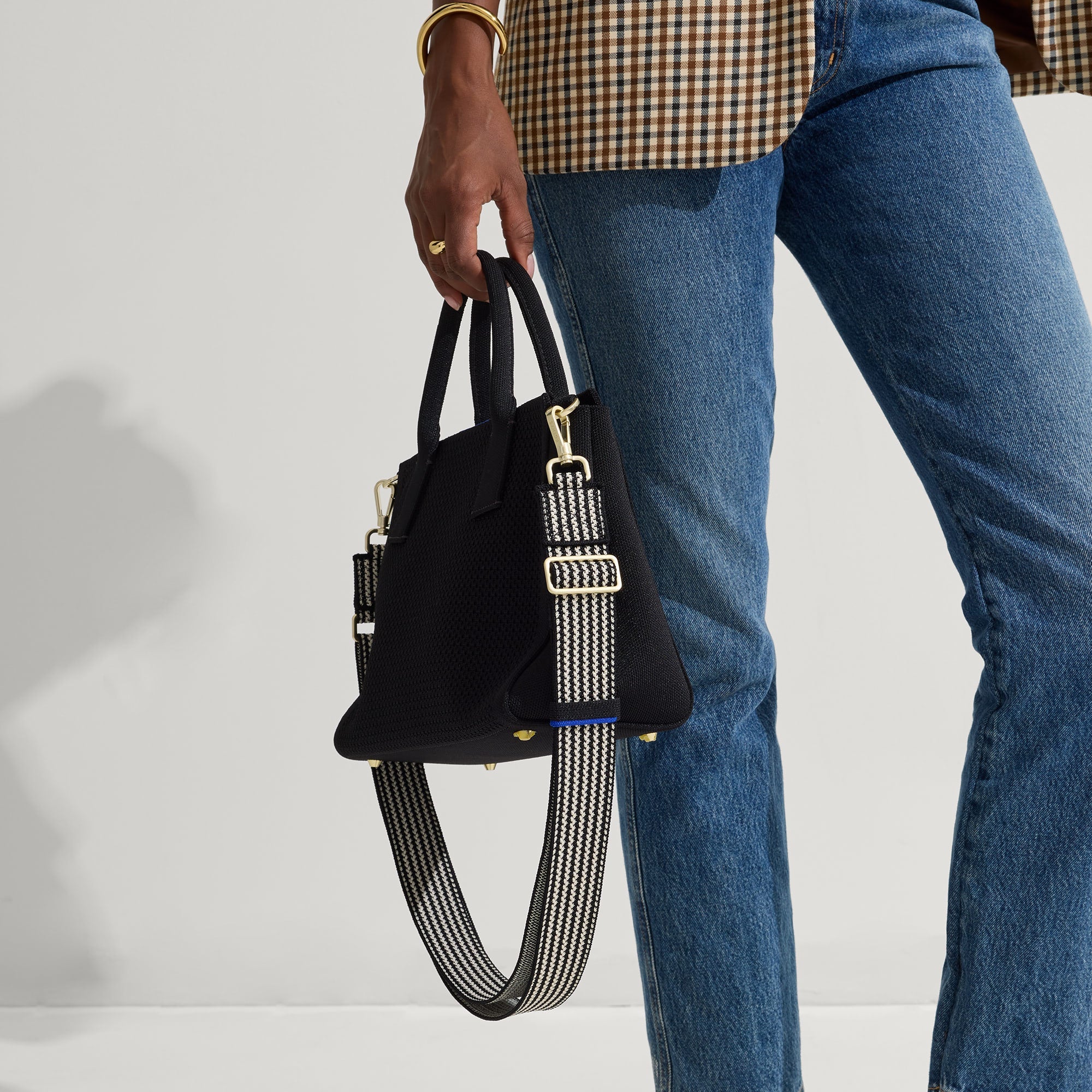 The Crossbody Strap - Salt and Pepper(Salt and Pepper)