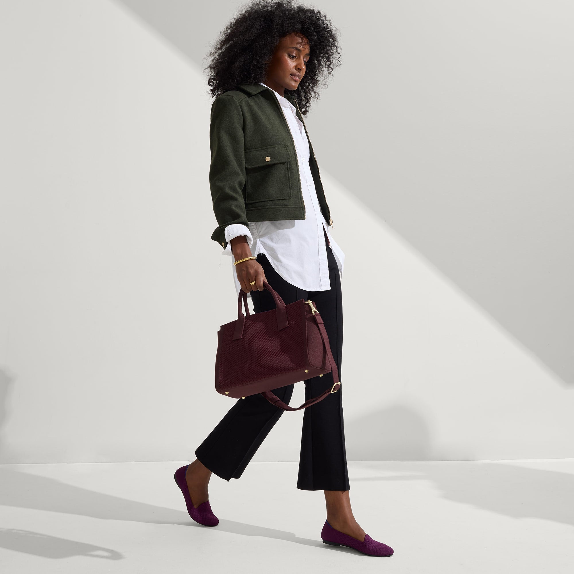 The Classic Handbag - Grenache(Grenache)