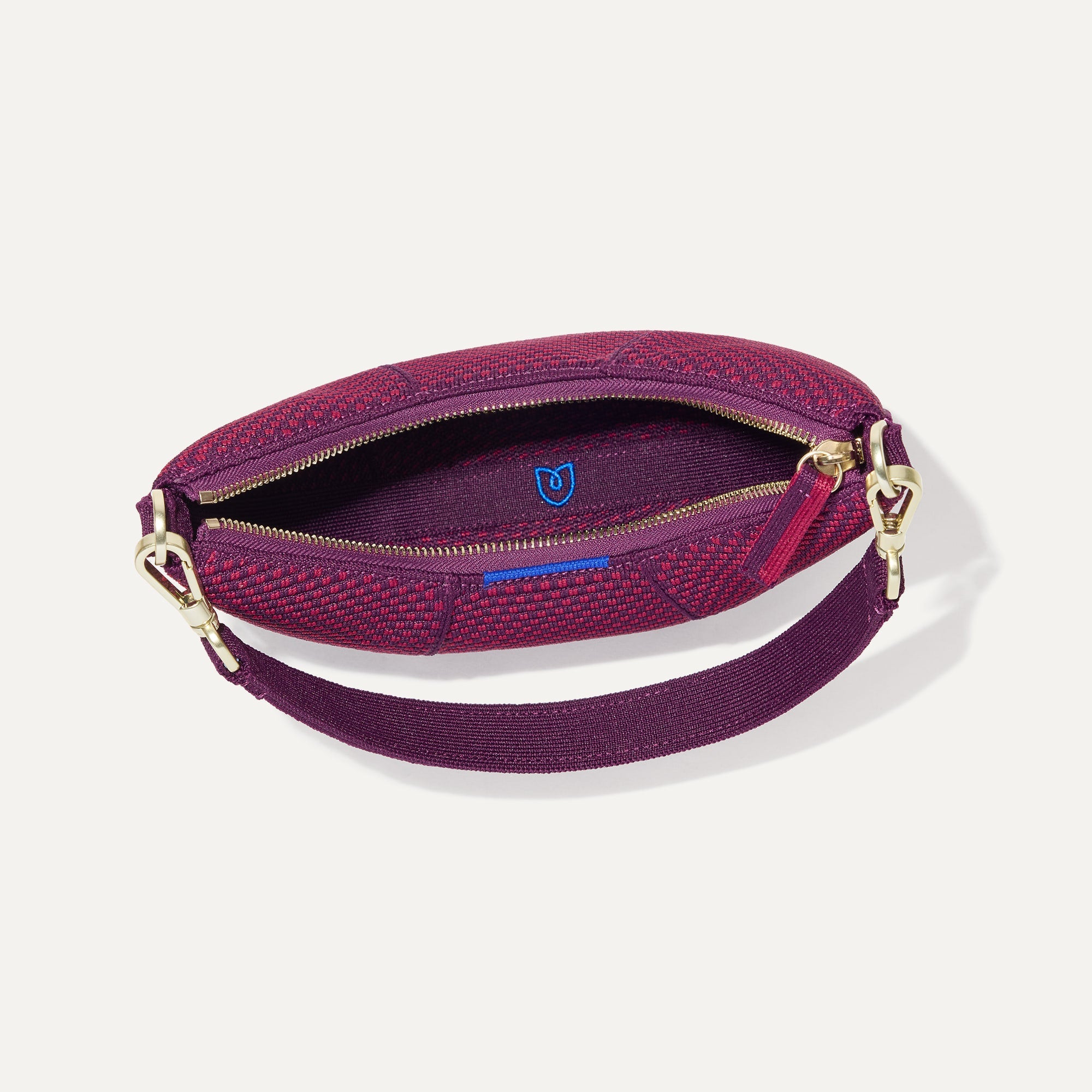 The Mini Crescent Bag - Beet(Beet)