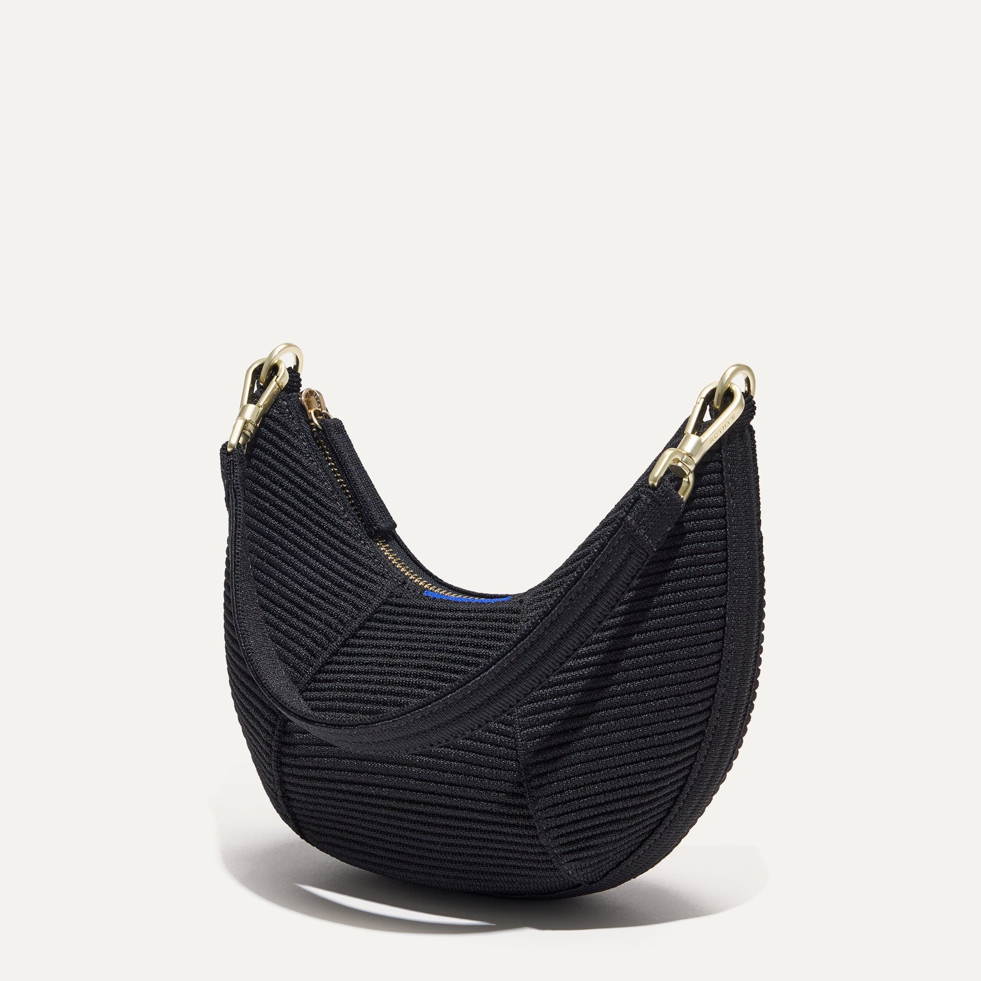 The Mini Crescent Bag - Black(Black)