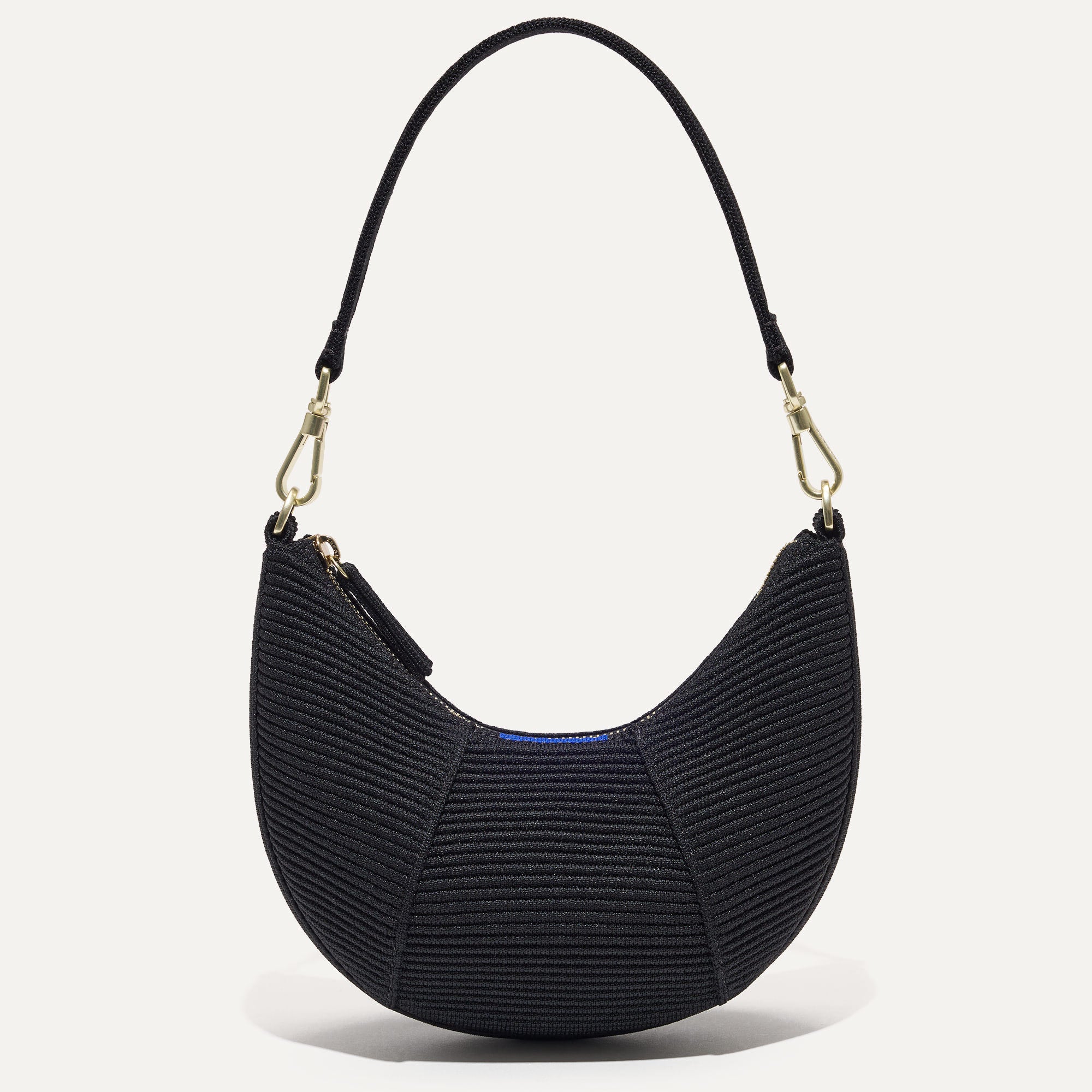 The Mini Crescent Bag - Black(Black)