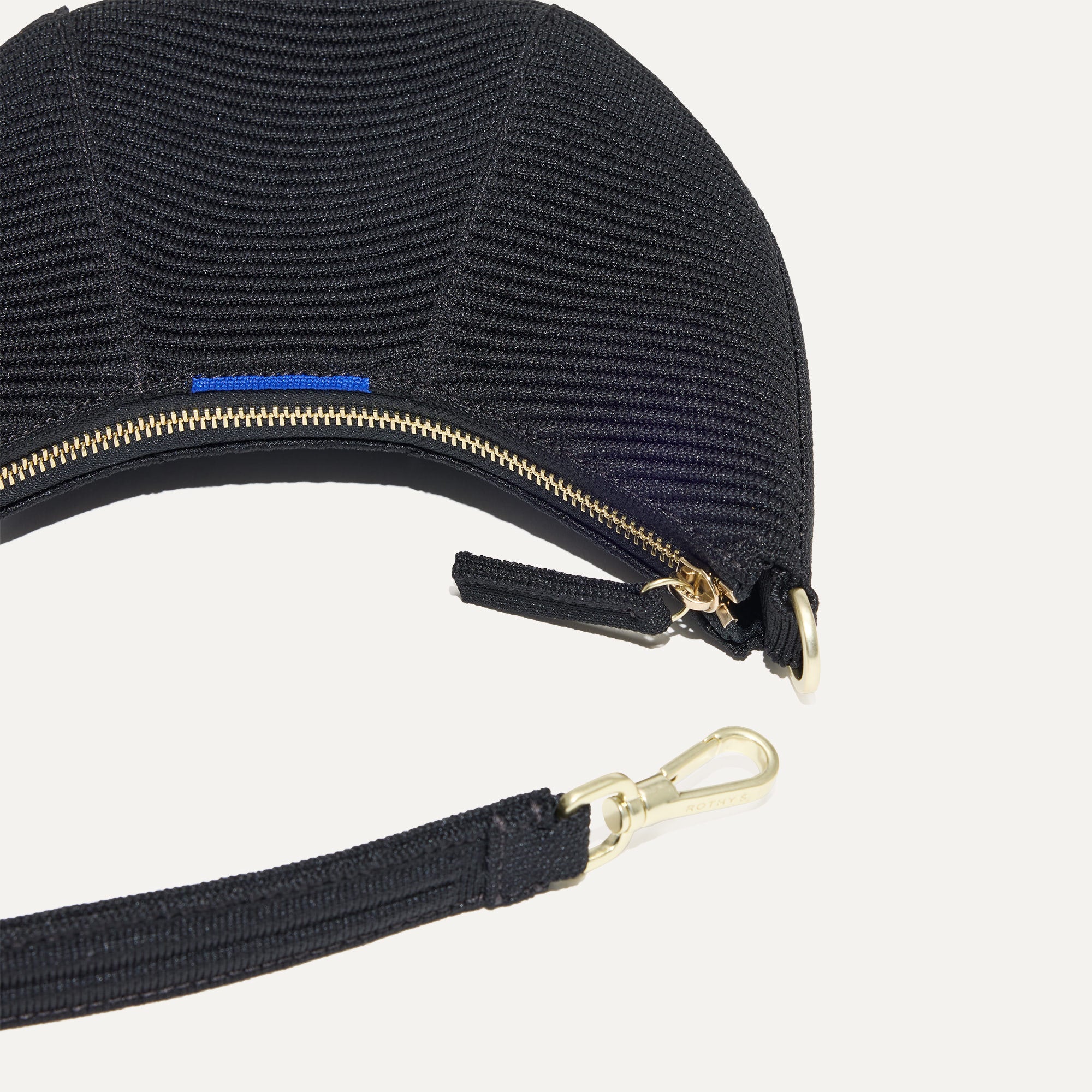 The Mini Crescent Bag - Black(Black)
