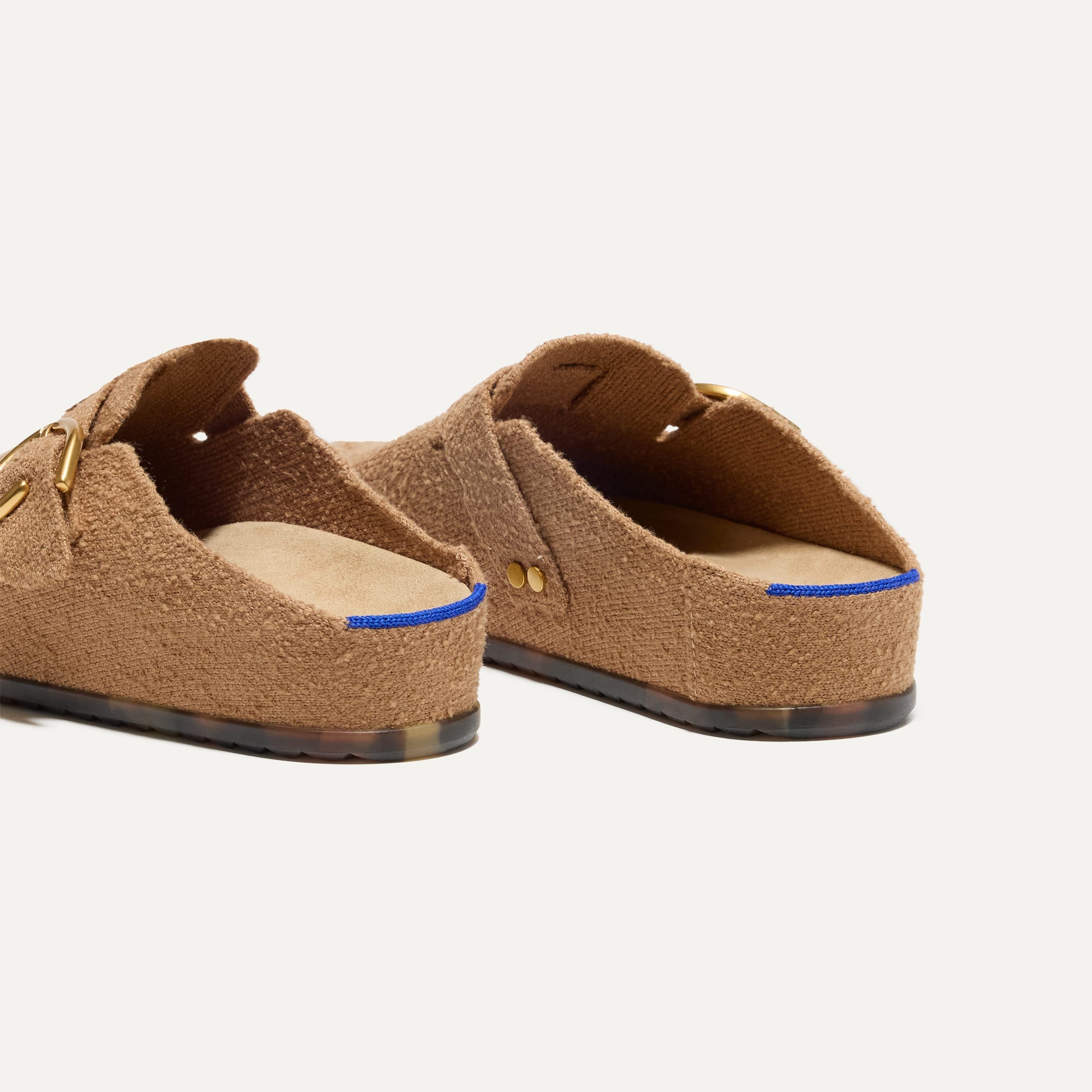 The Buckle Clog - Wren Bouclé(Wren Bouclé,5)