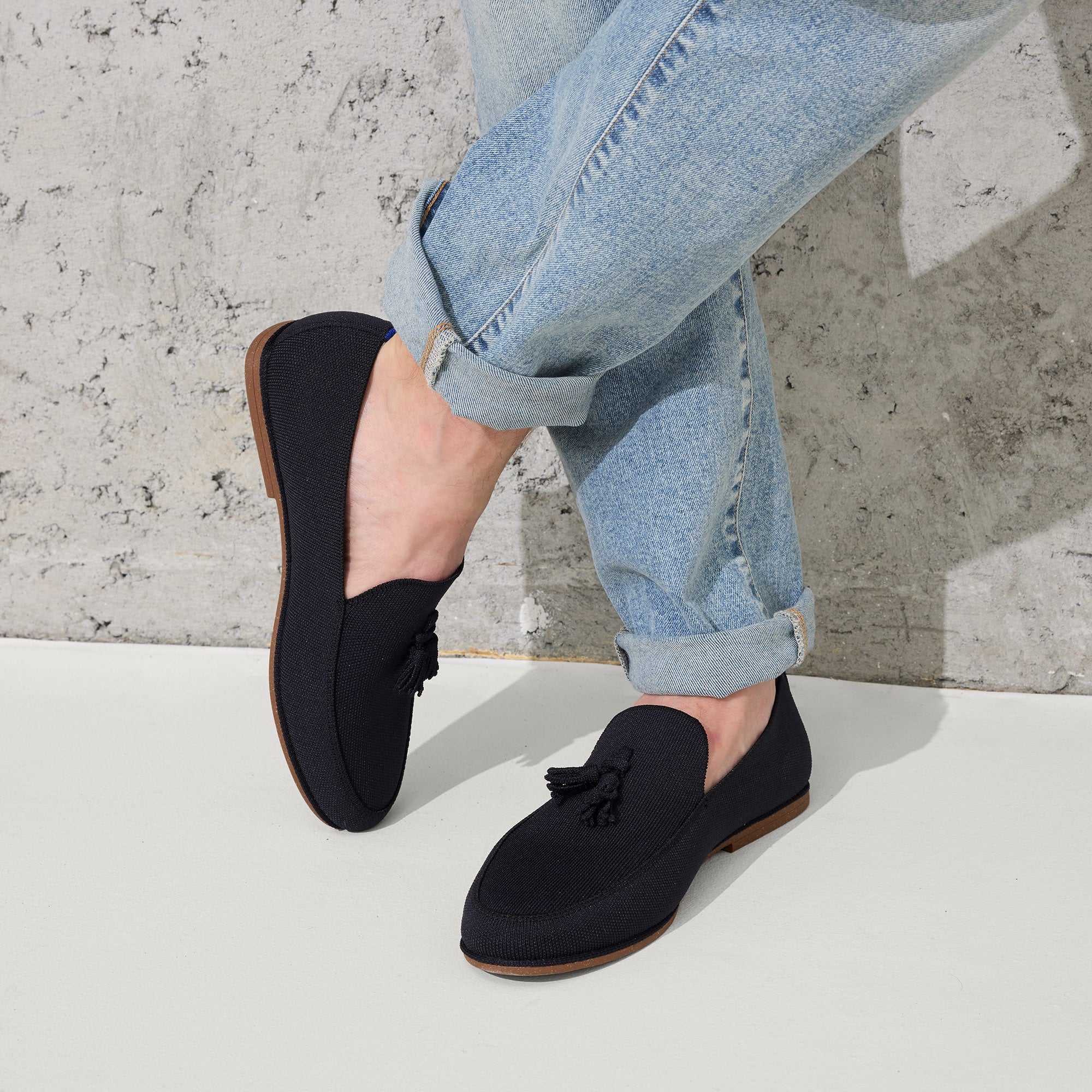 The Ravello Tassel Loafer - Black(Black,7)
