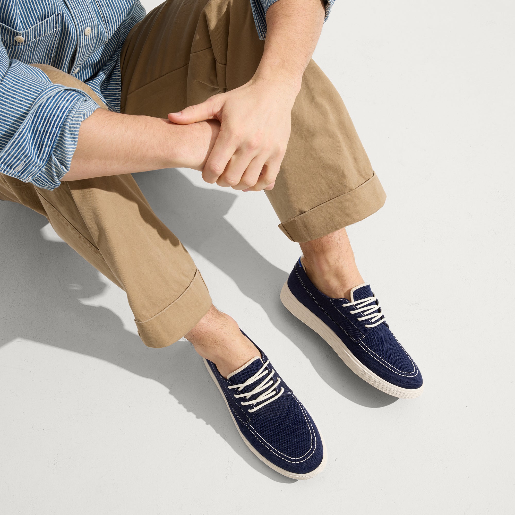 The Ravello Boat Shoe - Nautical Navy(Nautical Navy,7)