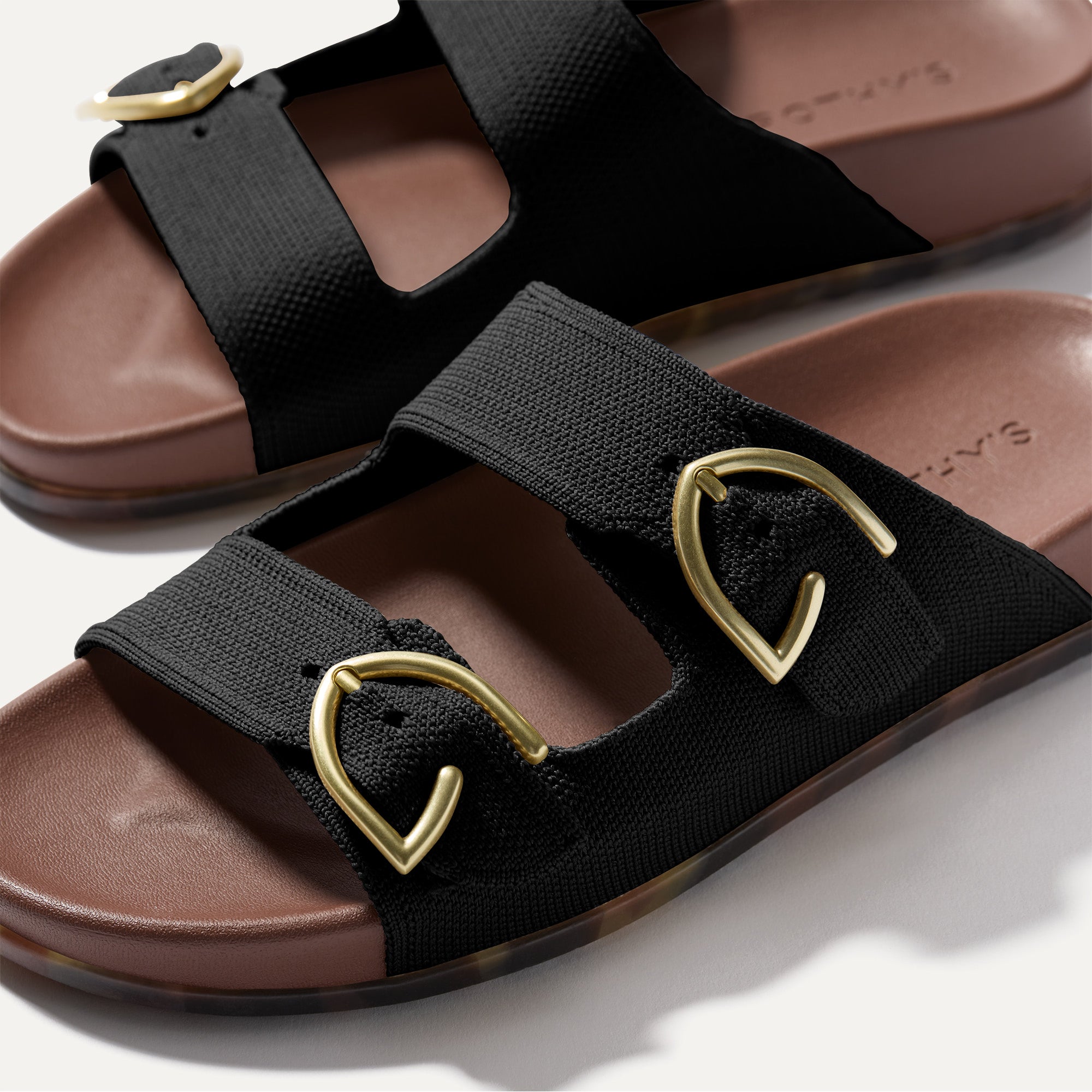 The Buckle Slide - Black(Black,5)