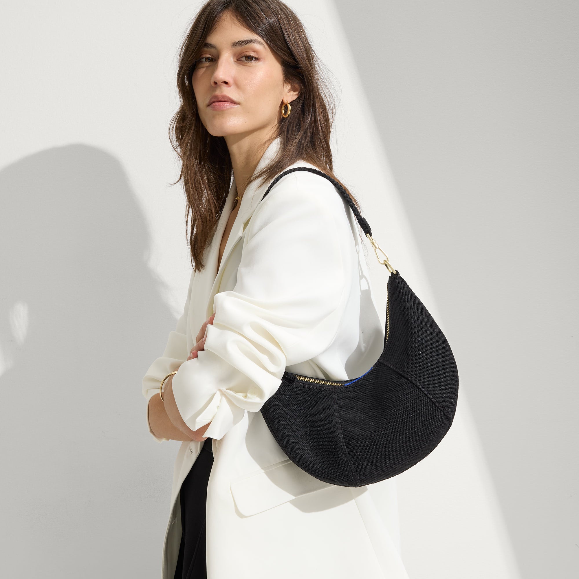The Crescent Bag - Black Licorice(Black Licorice)
