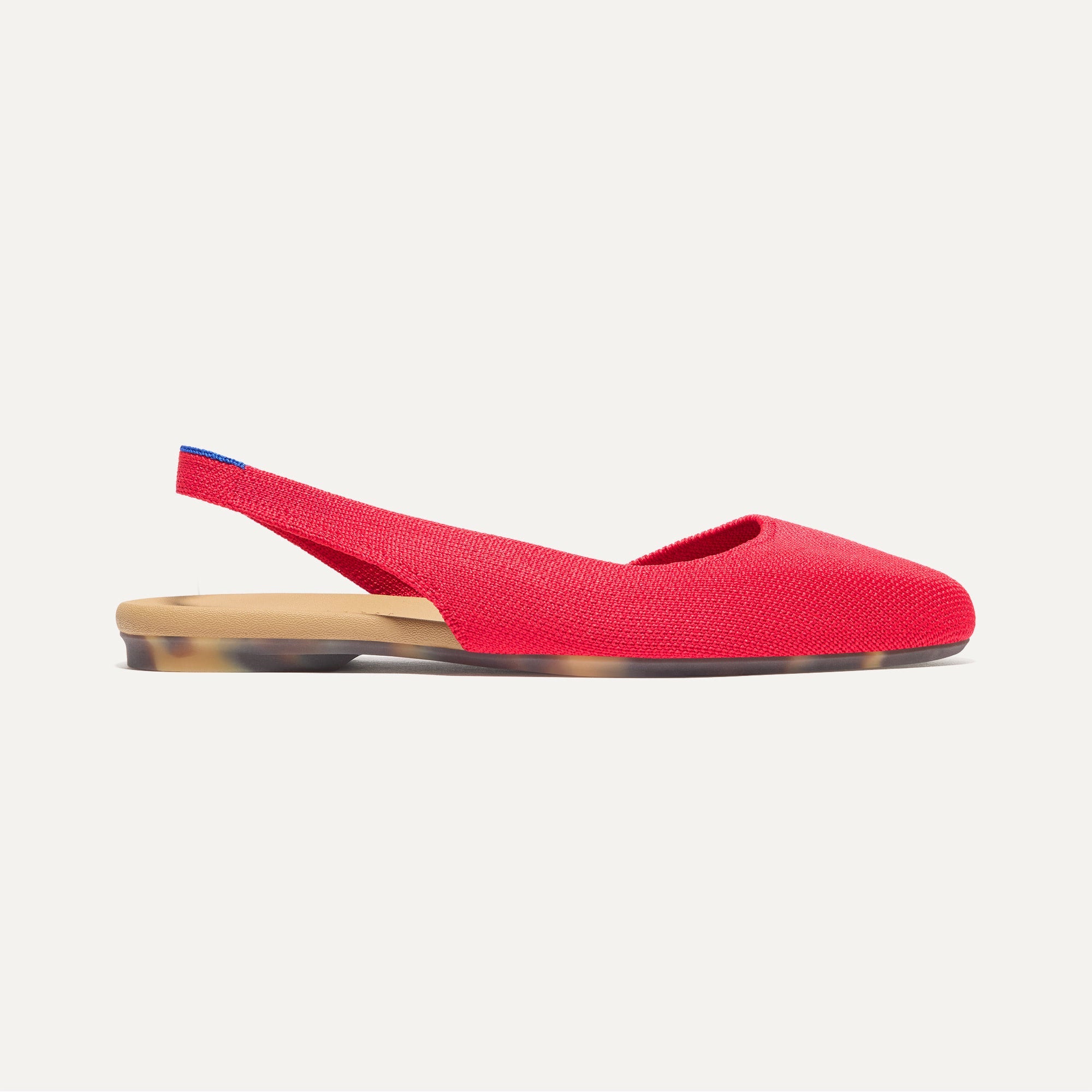 The Almond Slingback - Lollipop Red(Lollipop Red,5)