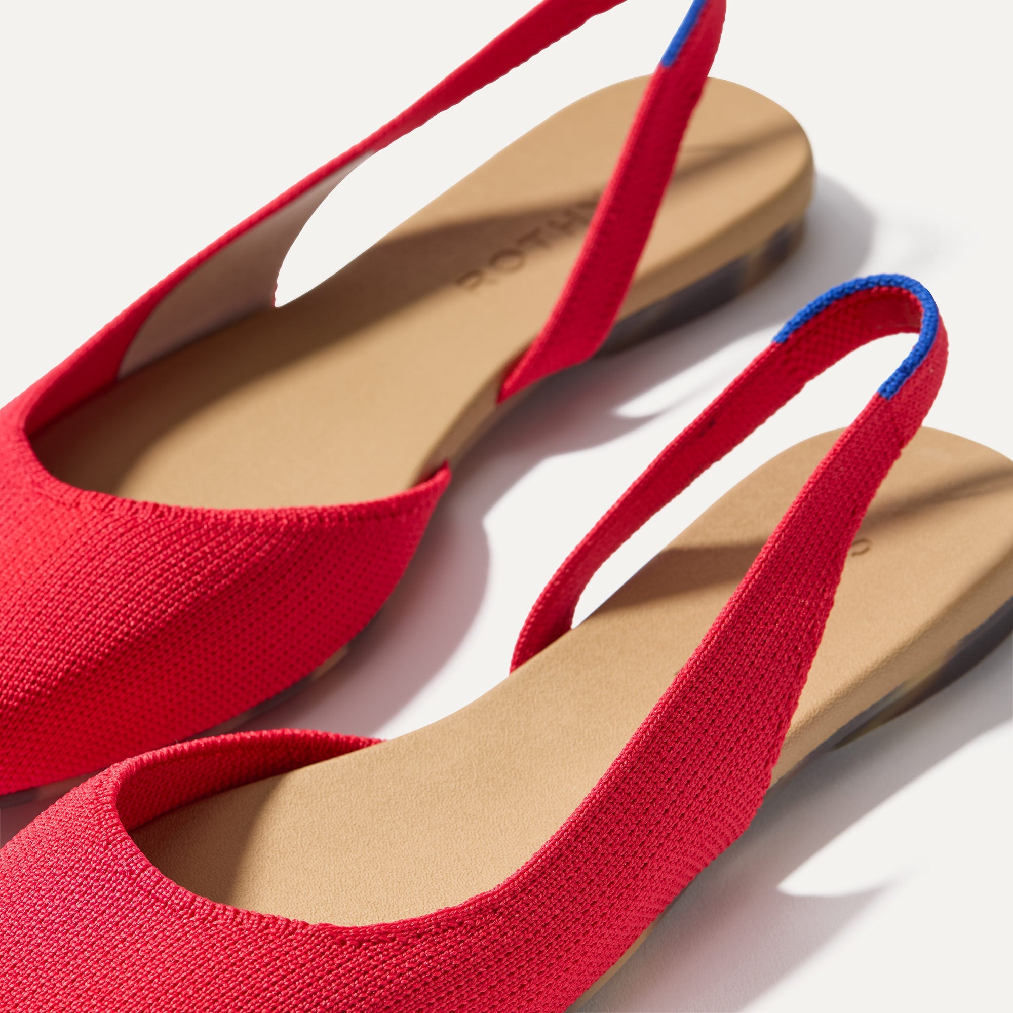 The Almond Slingback - Lollipop Red(Lollipop Red,5)