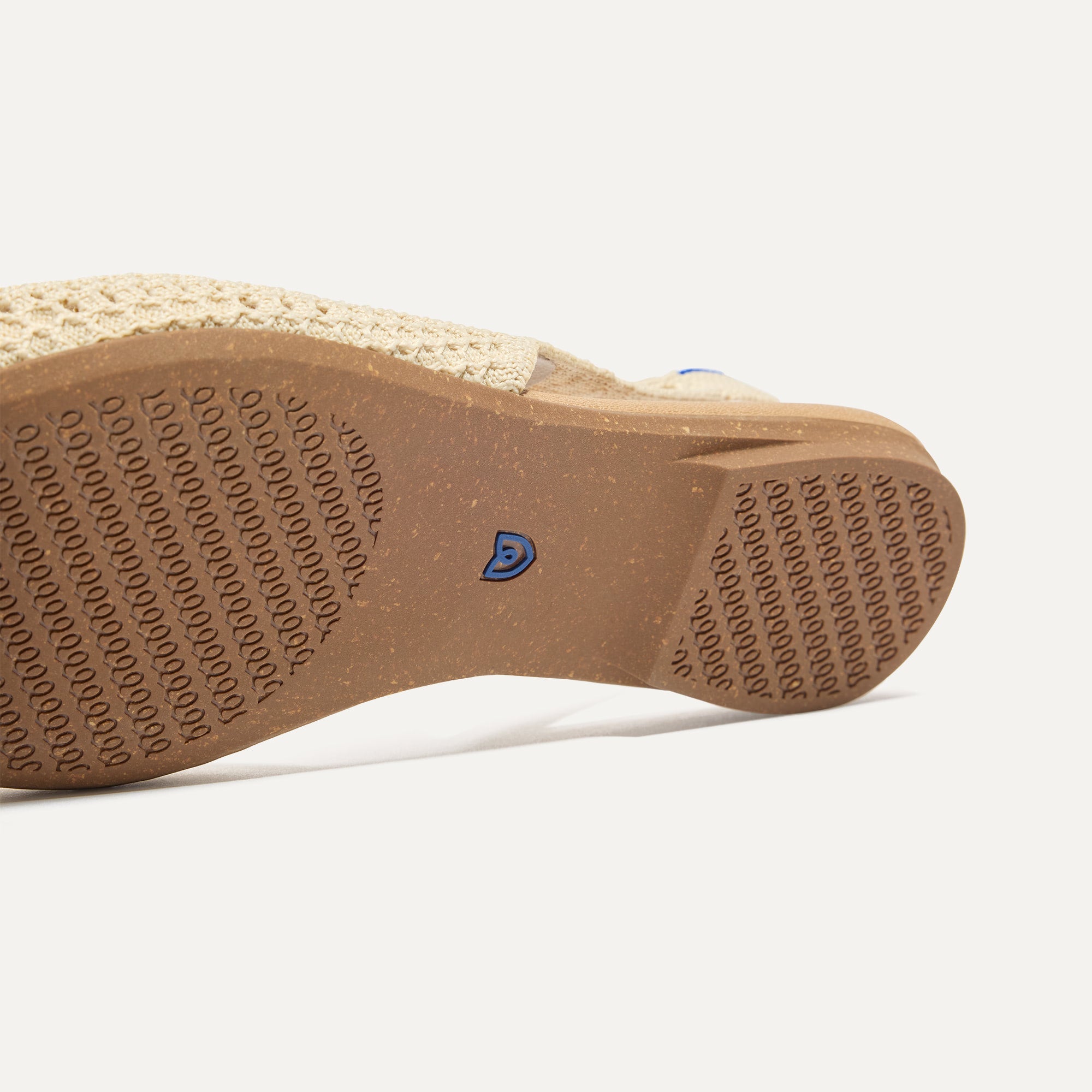 The Almond Slingback - Off White Mesh(Off White Mesh,5)