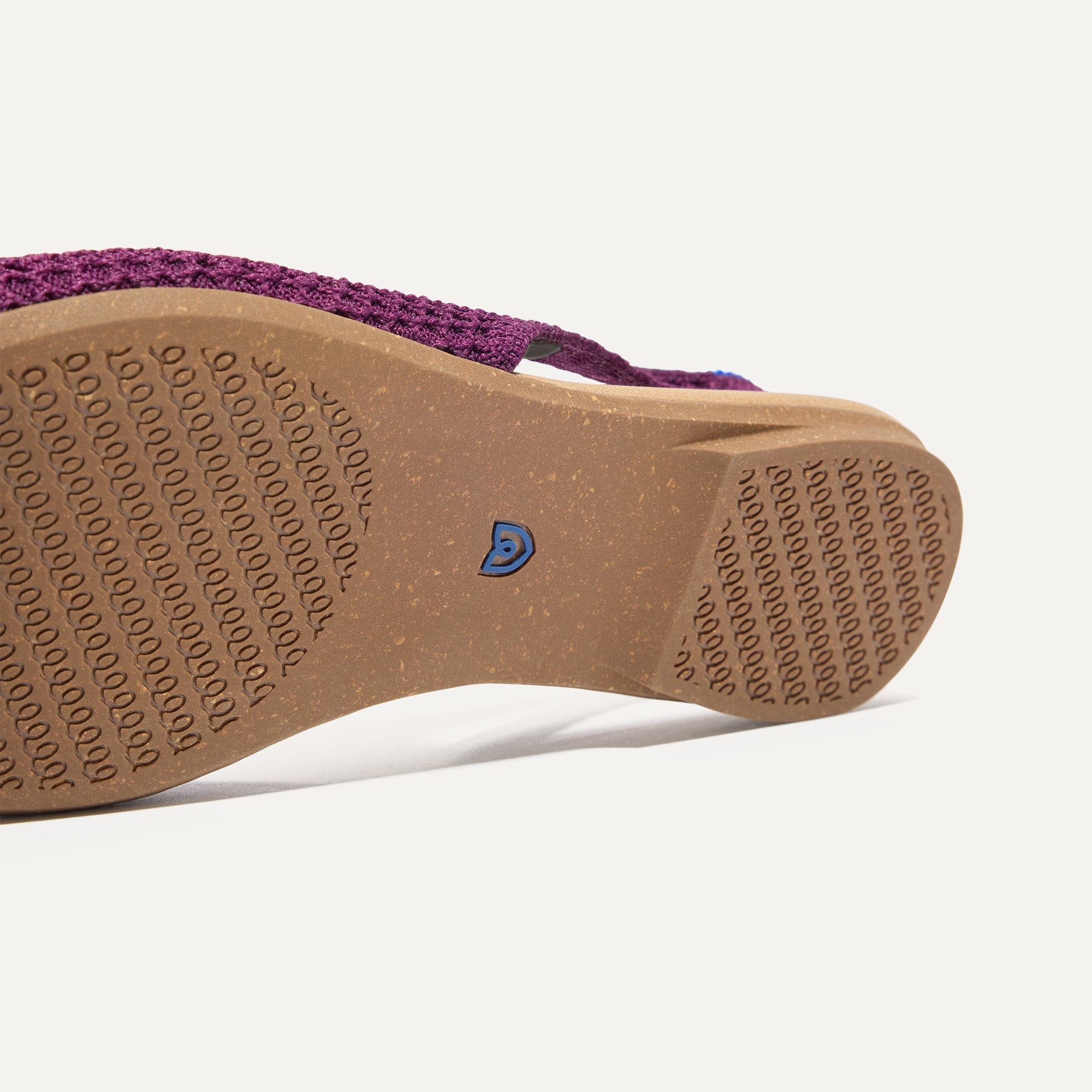 The Almond Slingback - Plum Mesh(Plum Mesh,5)