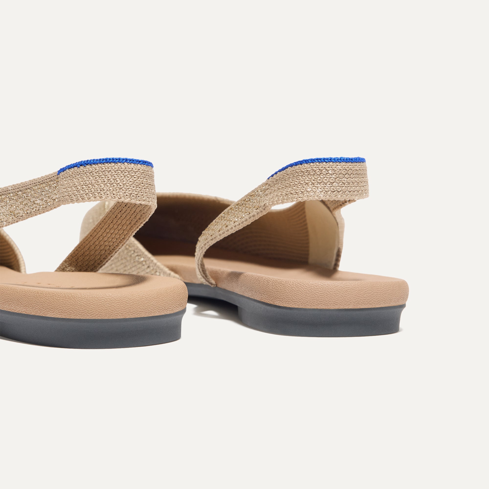 The Almond Slingback - Metallic Prosecco(Metallic Prosecco,5)