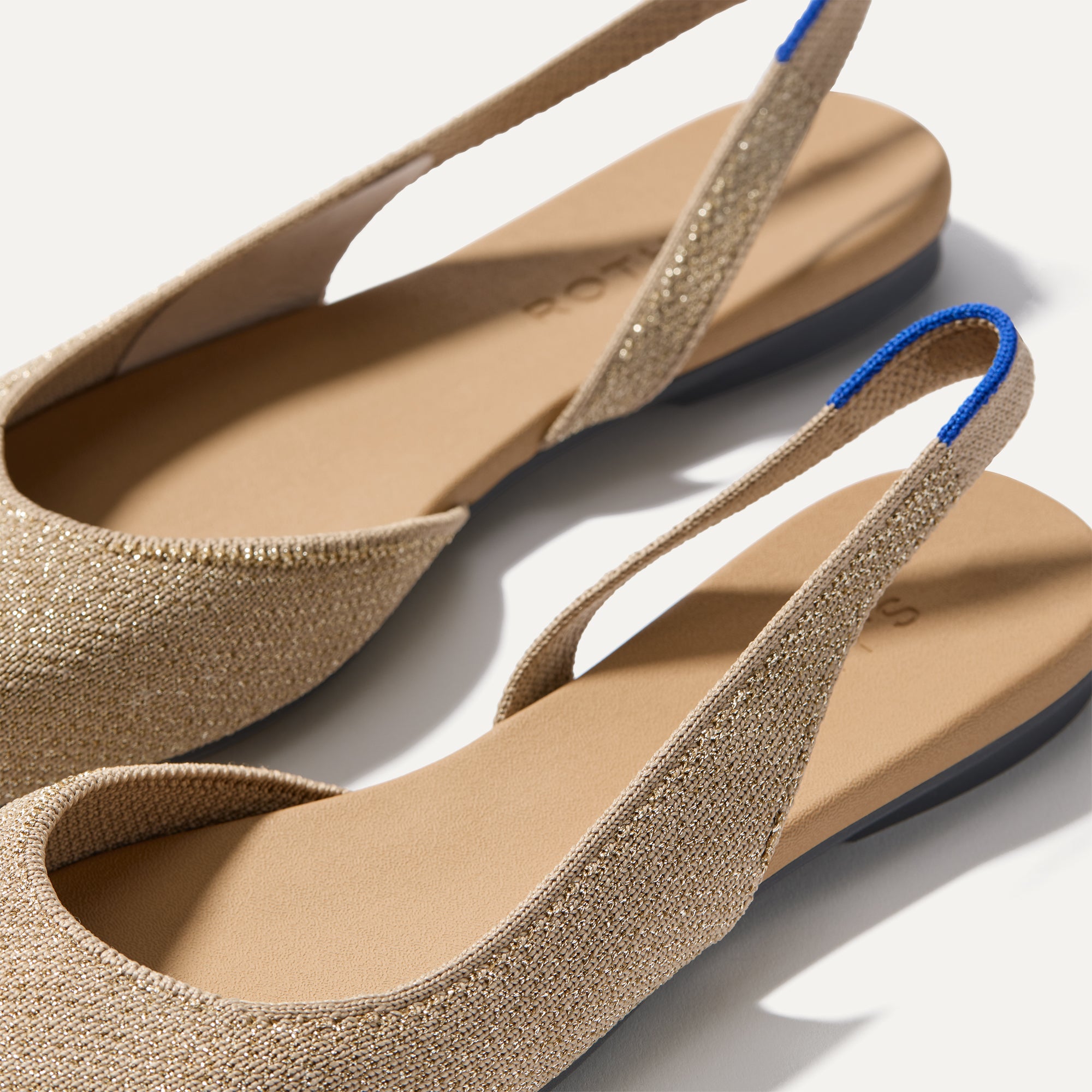 The Almond Slingback - Metallic Prosecco(Metallic Prosecco,5)