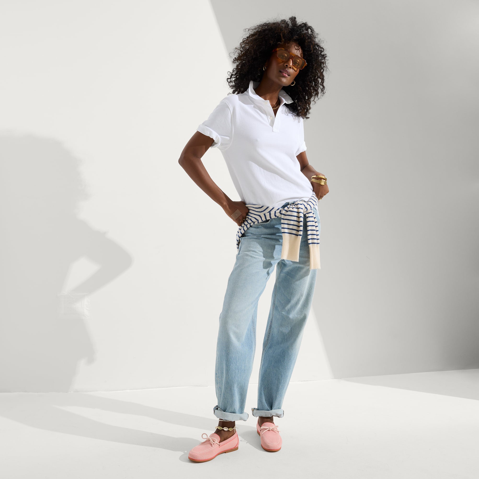 The Boat Shoe - Sunbaked Pink(Sunbaked Pink,5)