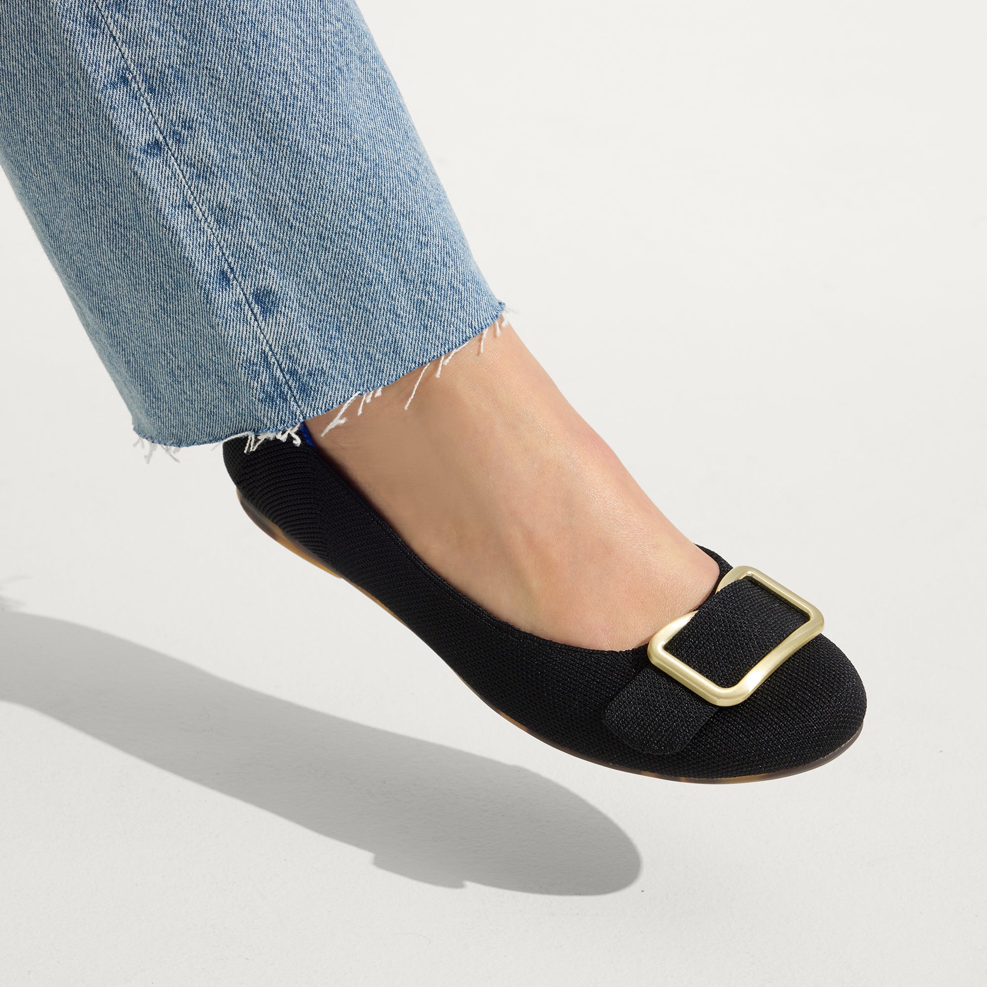 The Emblem Ballet Flat - Black(Black,5)