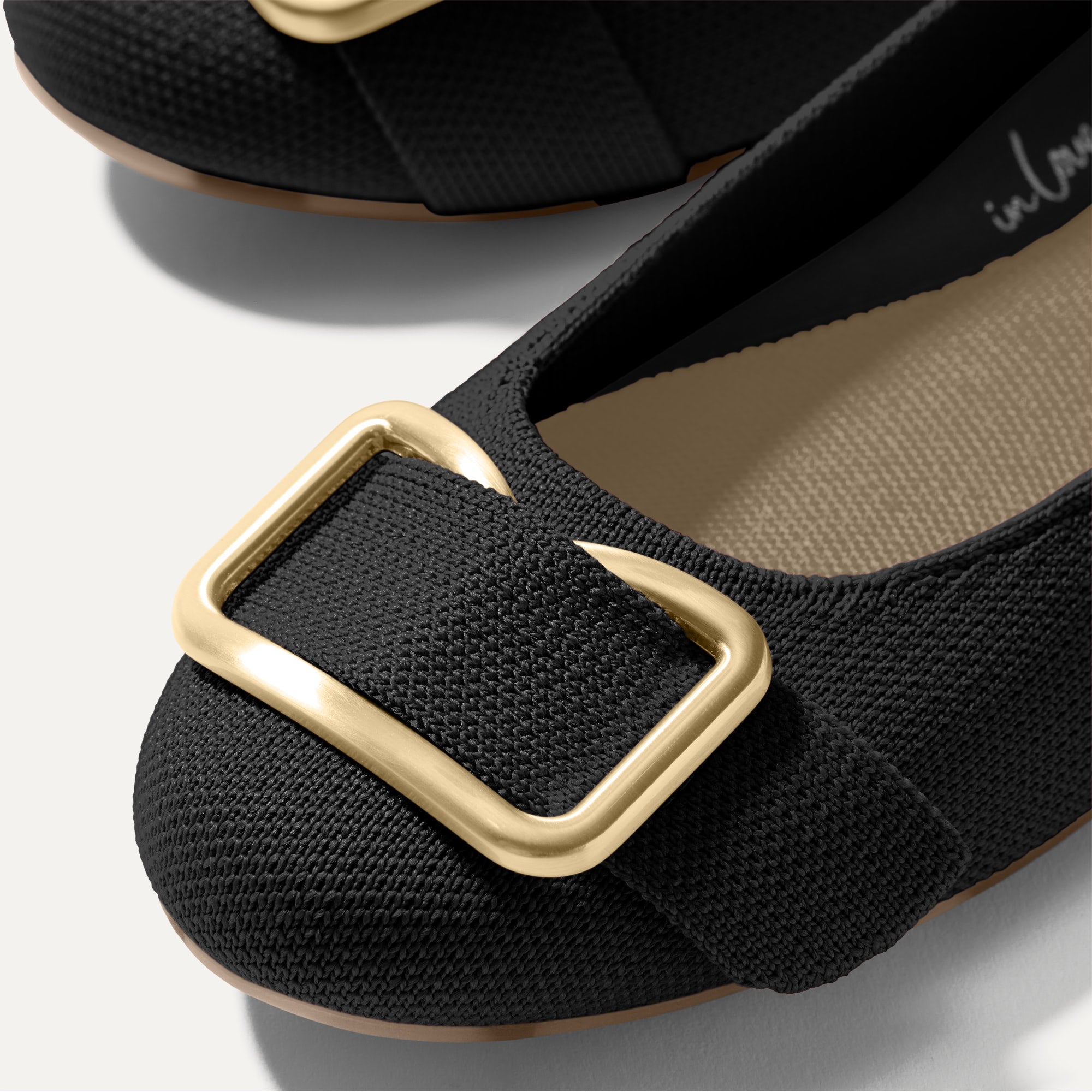The Emblem Ballet Flat - Black(Black,5)