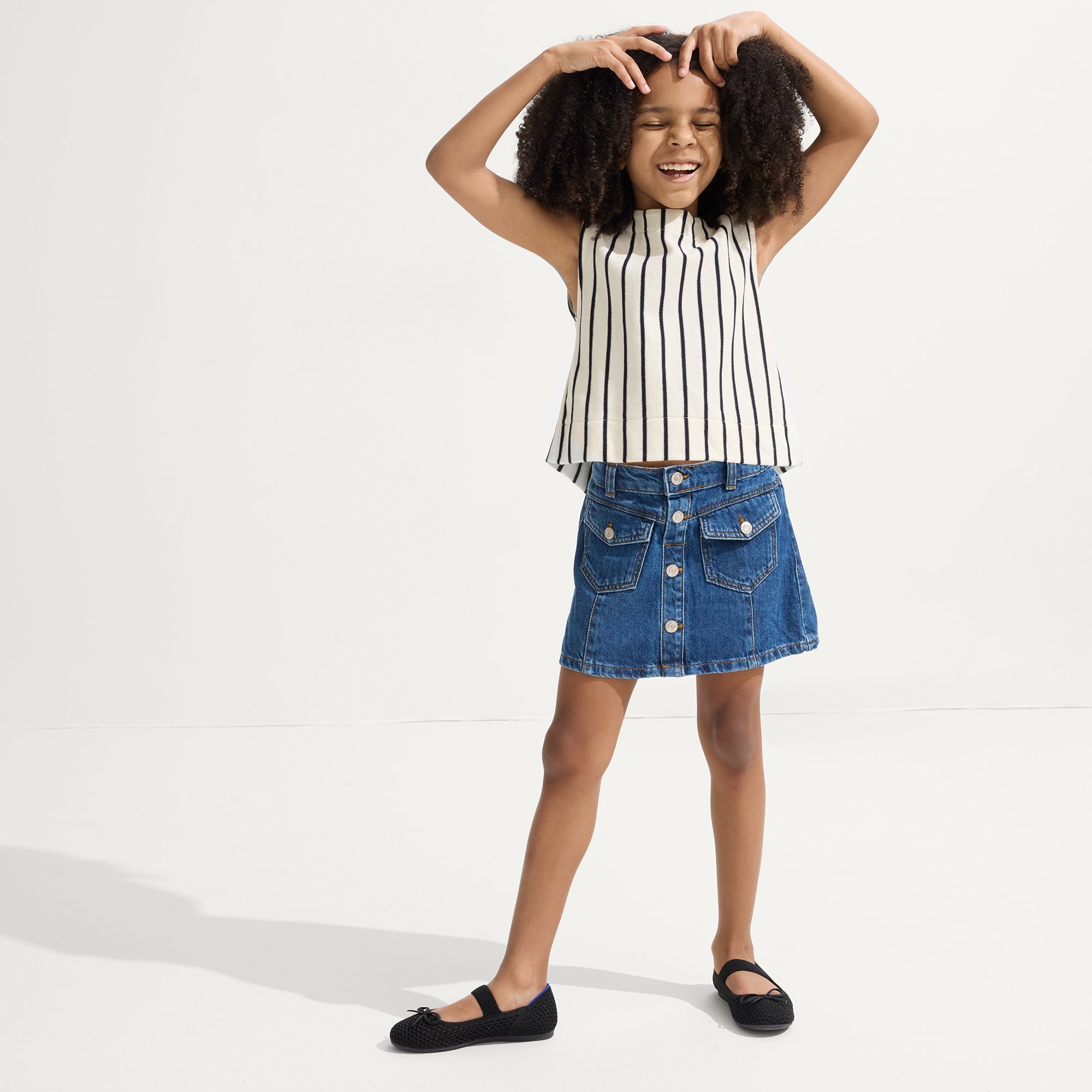 The Kids Bow Mary Jane - Black Mesh(Black Mesh,8)