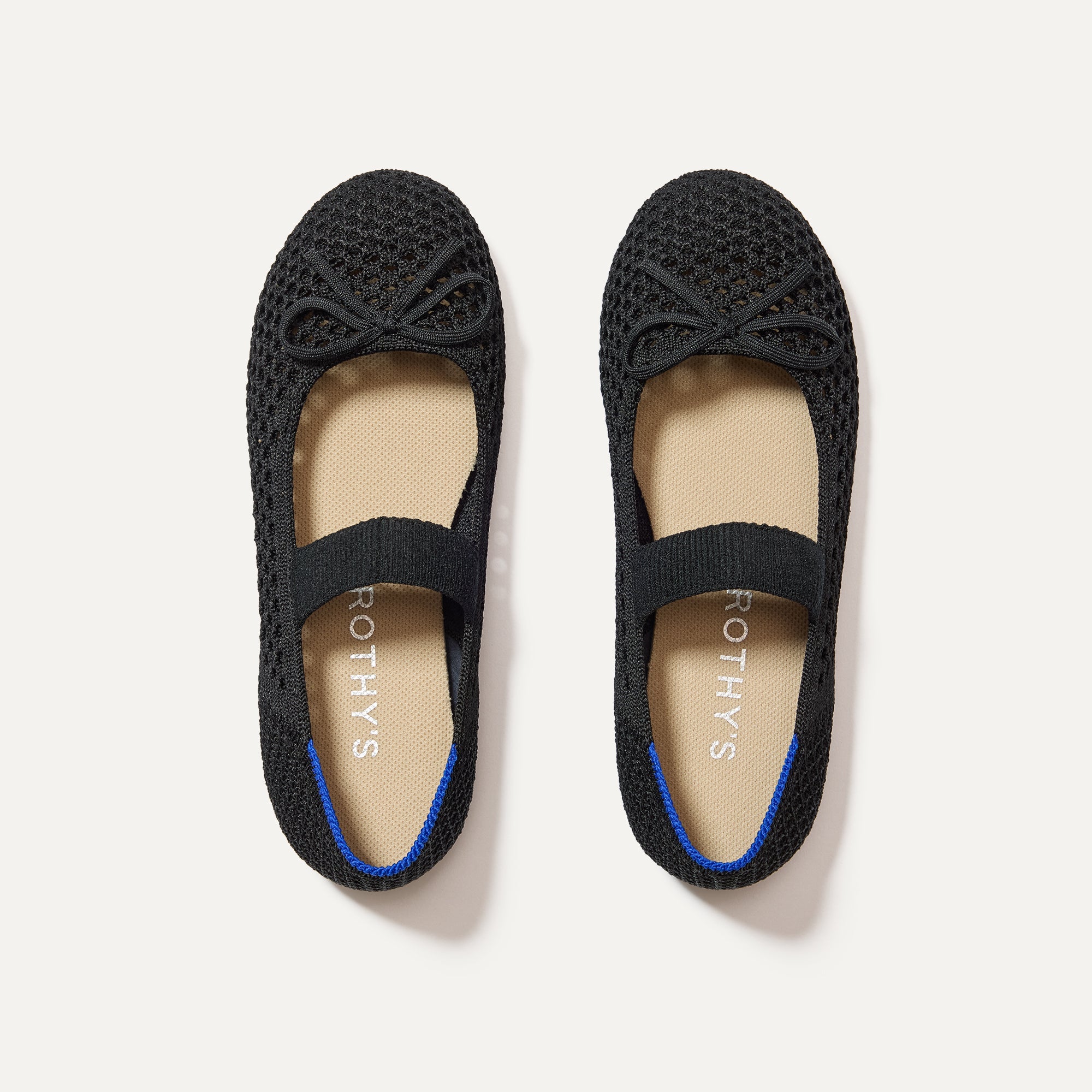 The Kids Bow Mary Jane - Black Mesh
