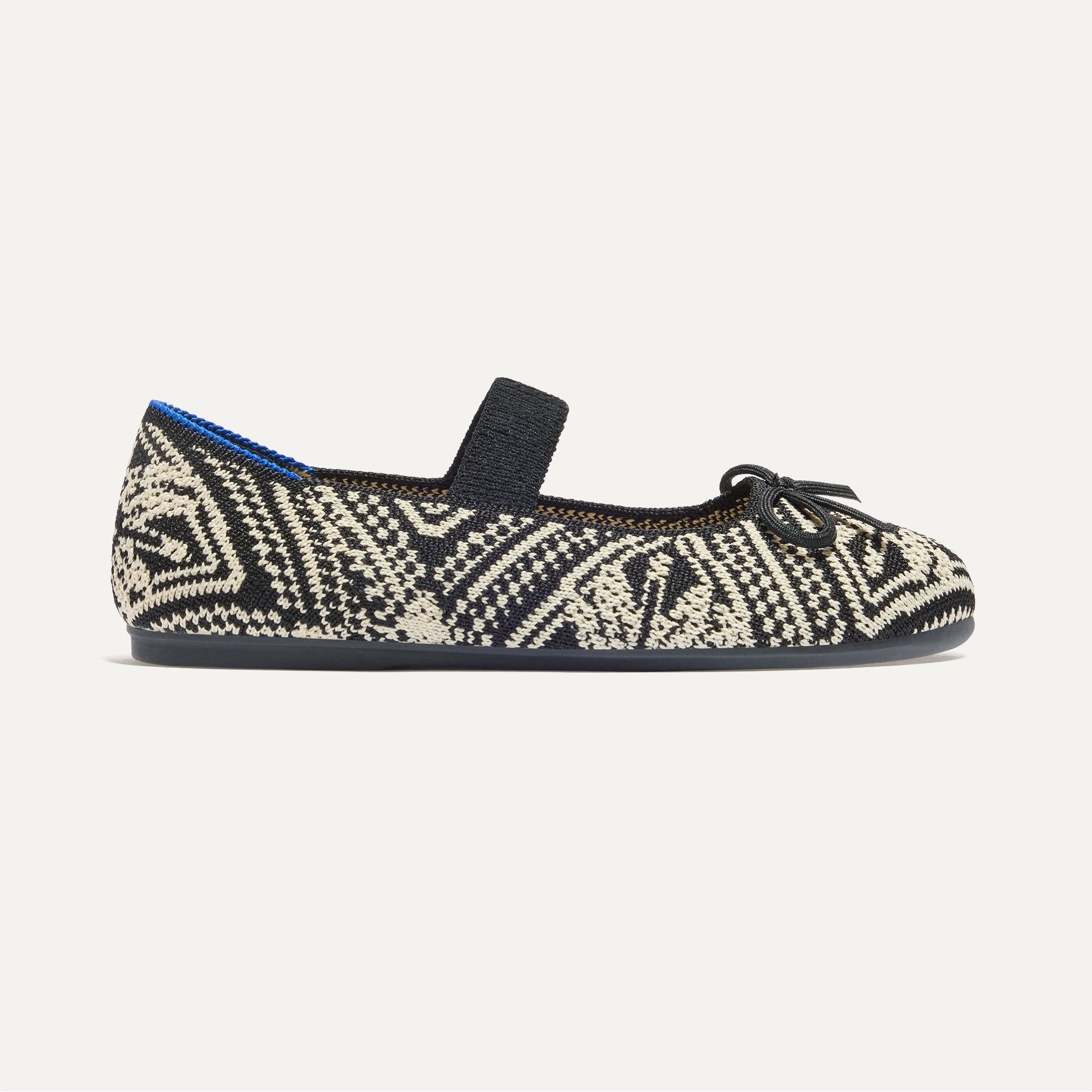 The Kids Bow Mary Jane - Black Mosaic(Black Mosaic,8)