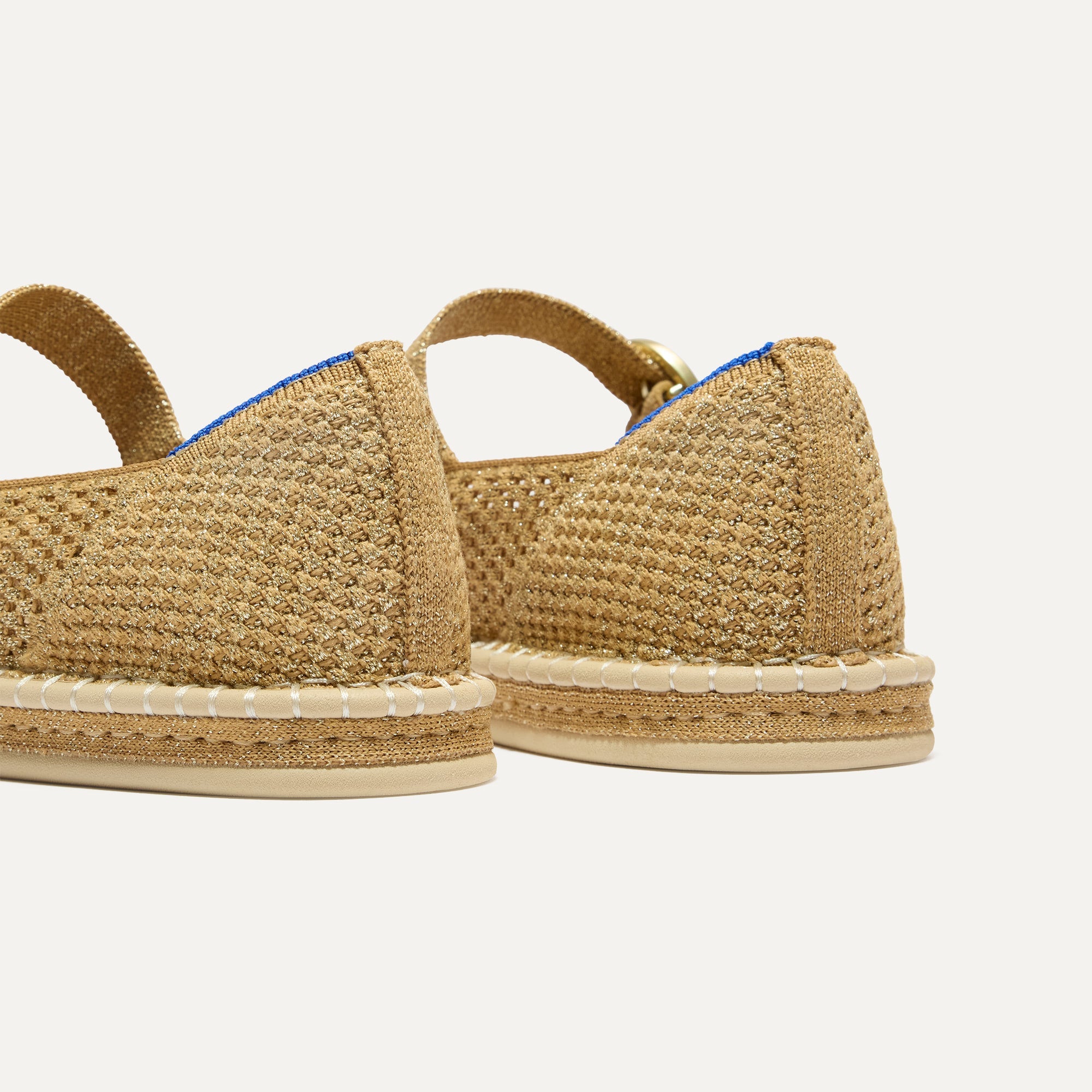 The Espadrille Mary Jane - Metallic Golden Sun(Metallic Golden Sun,5)
