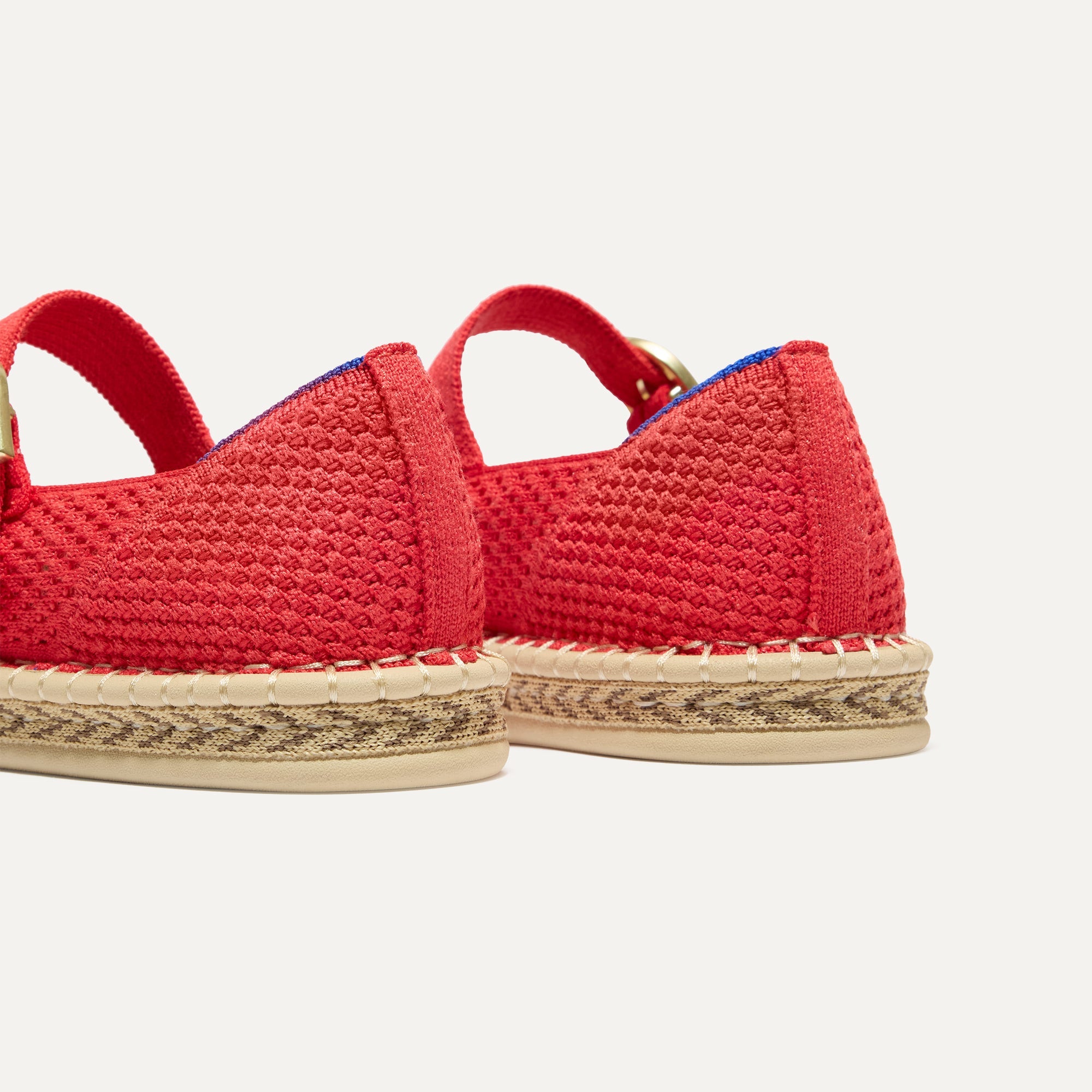 The Espadrille Mary Jane - Red Hot(Red Hot,5)