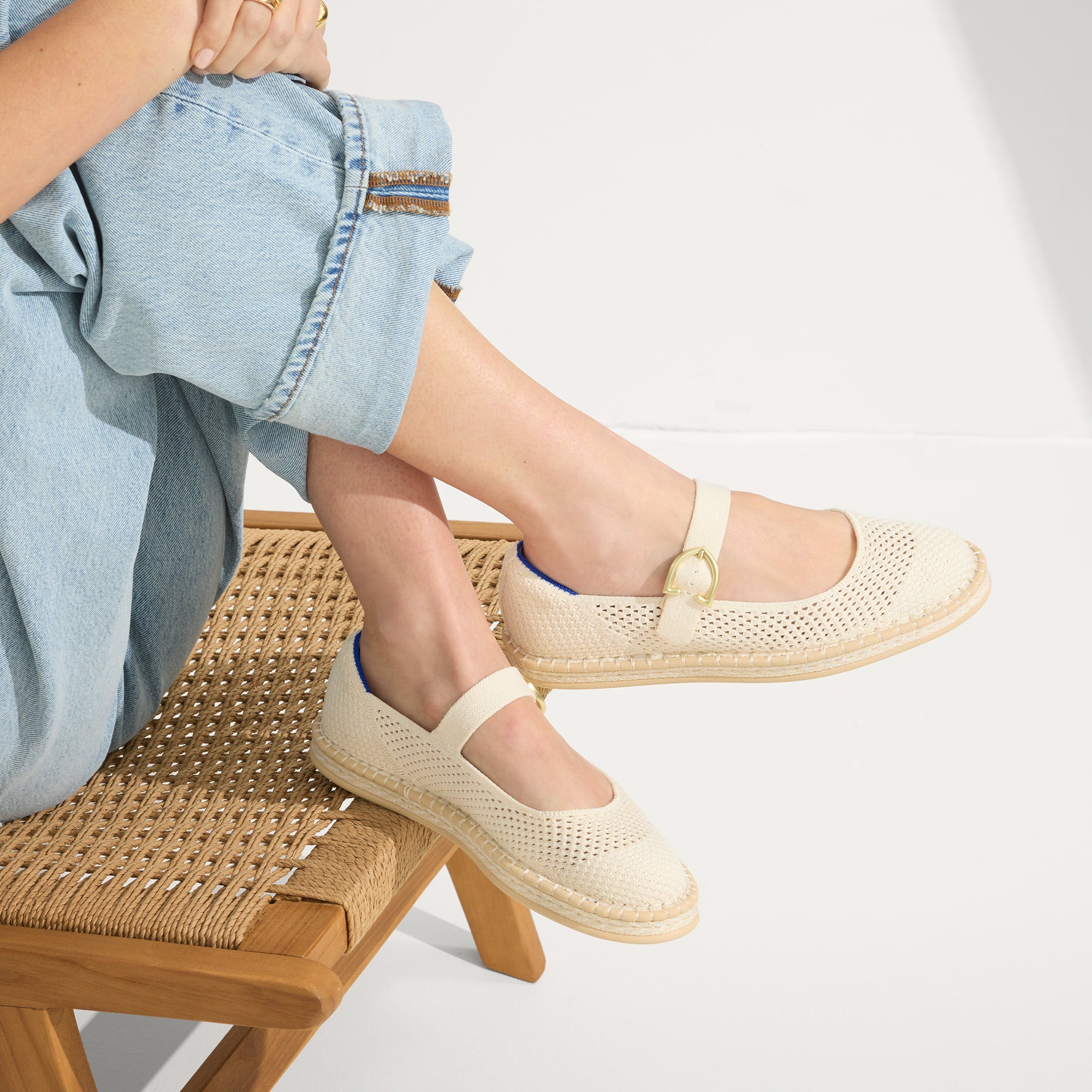 The Espadrille Mary Jane - Jasmine(Jasmine,5)