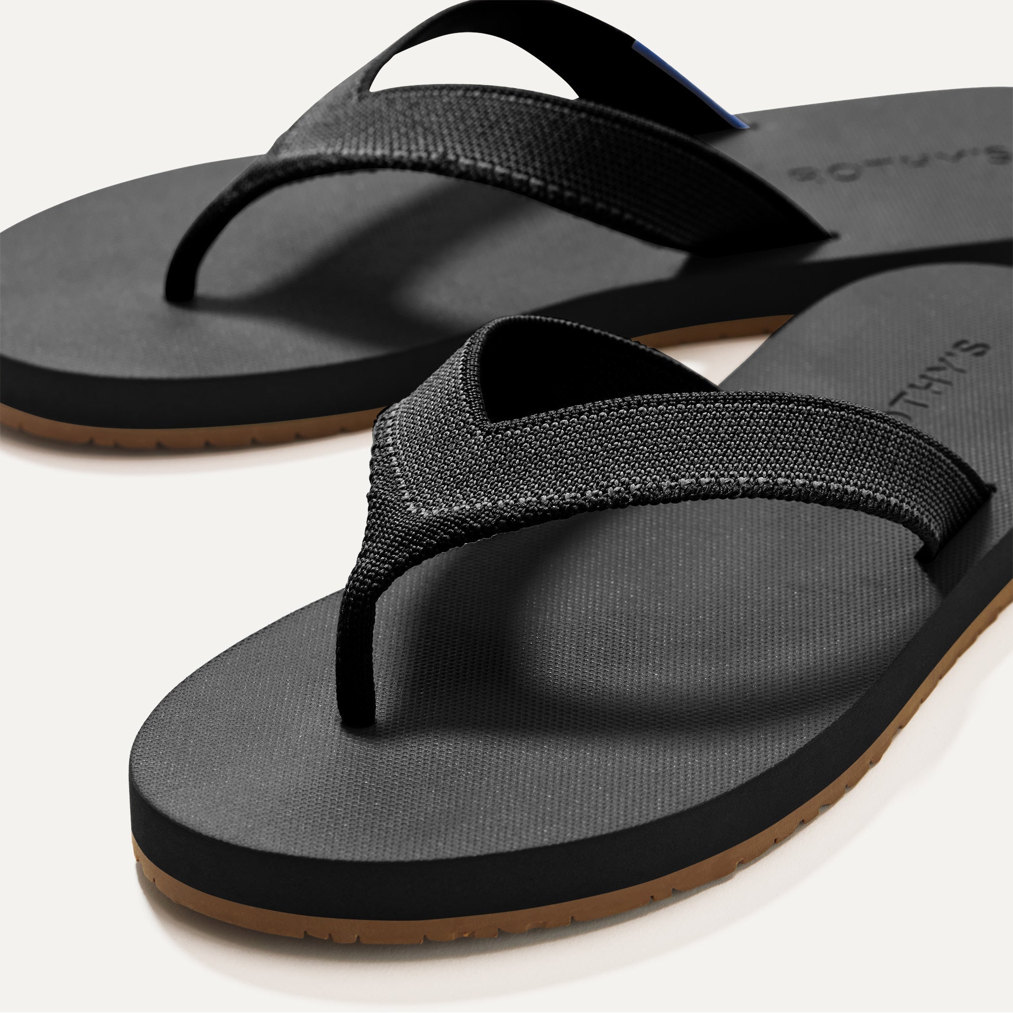 The Men's Flip Flop - Black(Black,7)