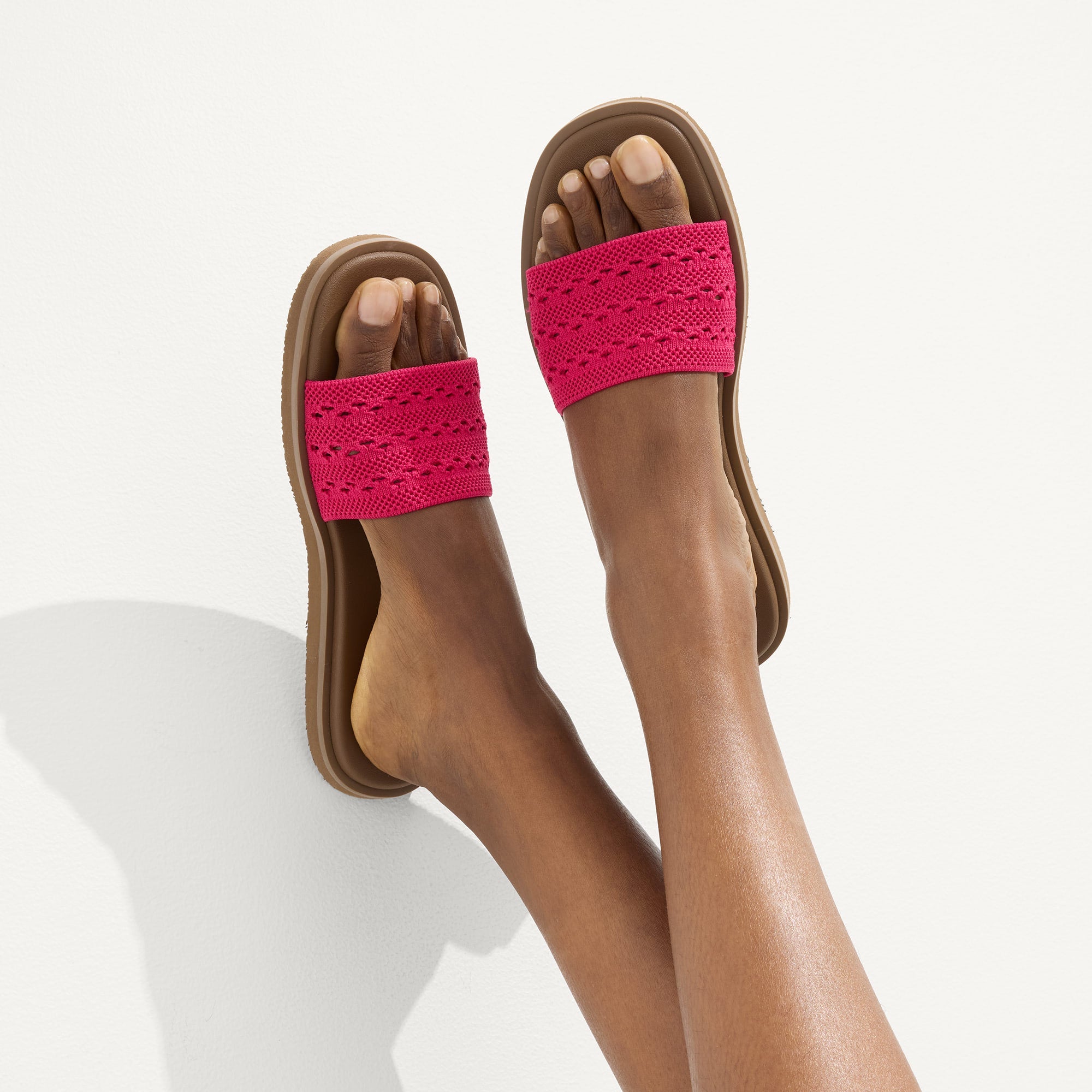 The Slide Sandal - Rouge Crochet(Rouge Crochet,5)