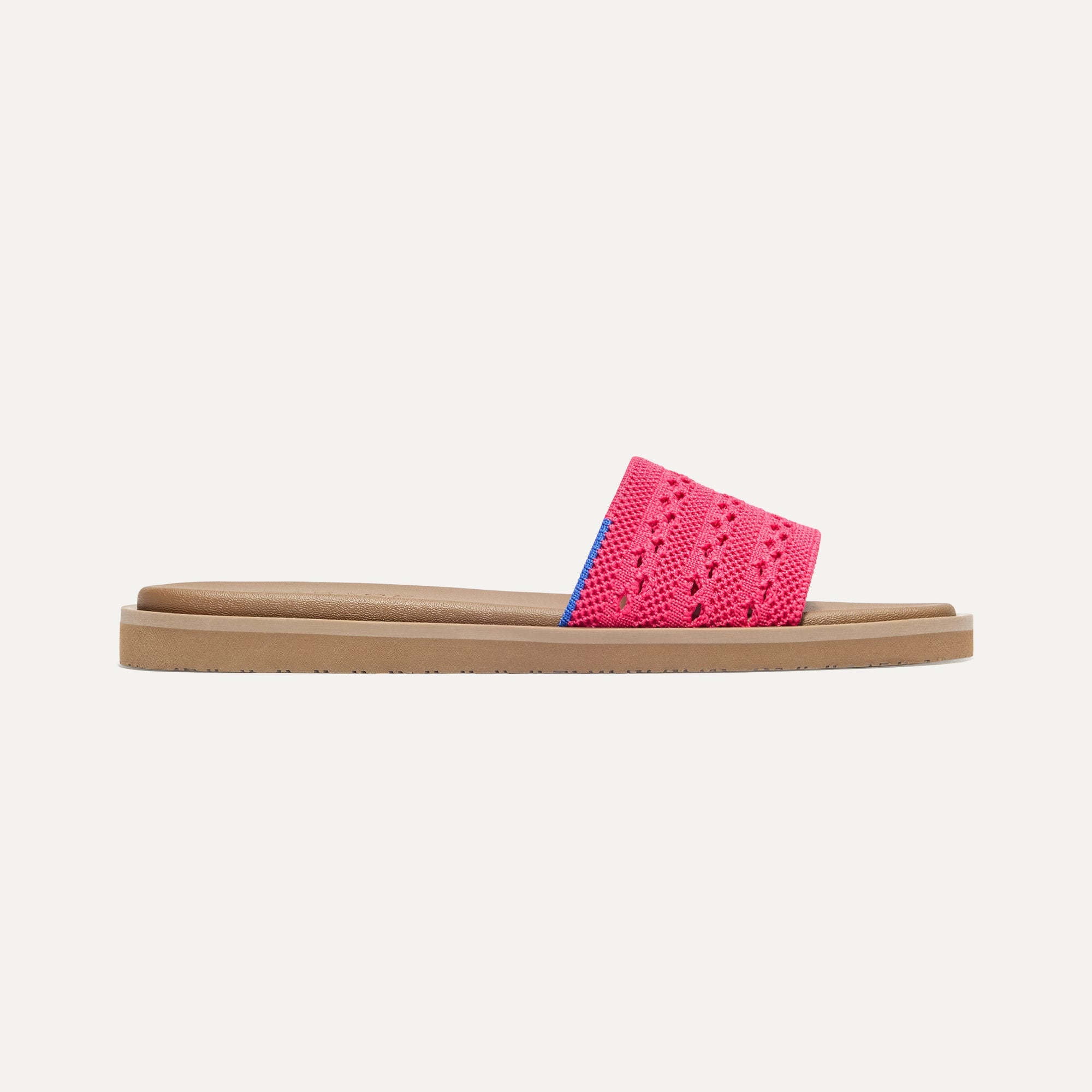 The Slide Sandal - Rouge Crochet(Rouge Crochet,5)