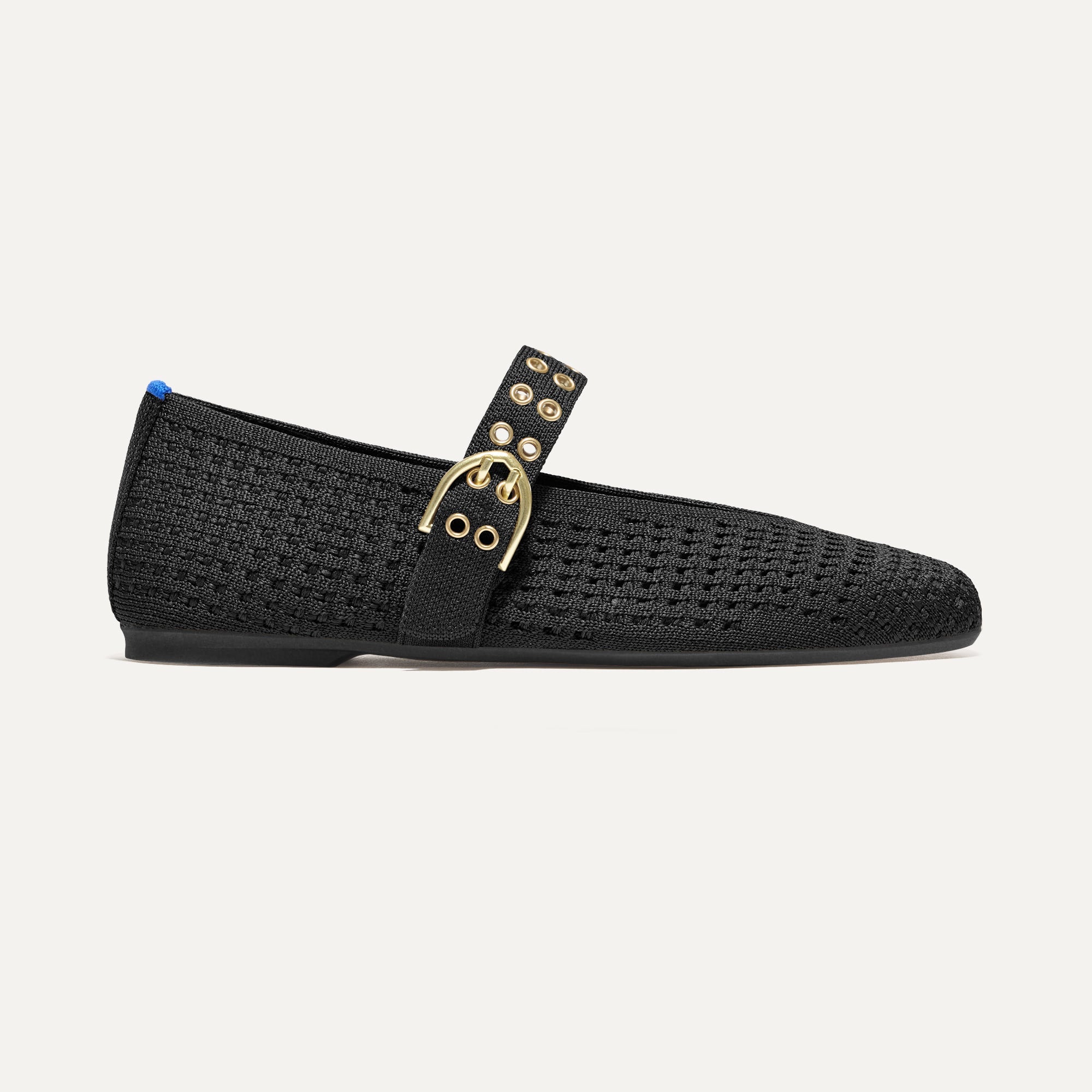 The Max Buckle Mary Jane - Black Mesh(Black Mesh,5)