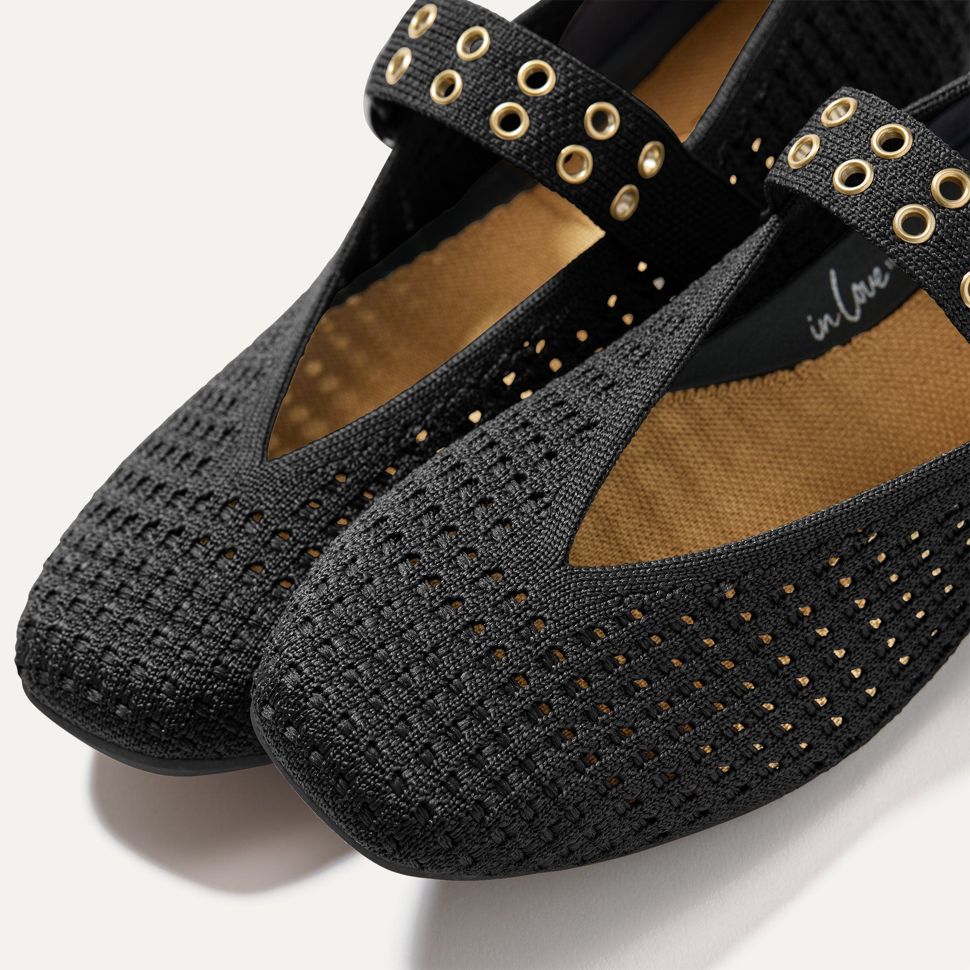 The Max Buckle Mary Jane - Black Mesh(Black Mesh,5)