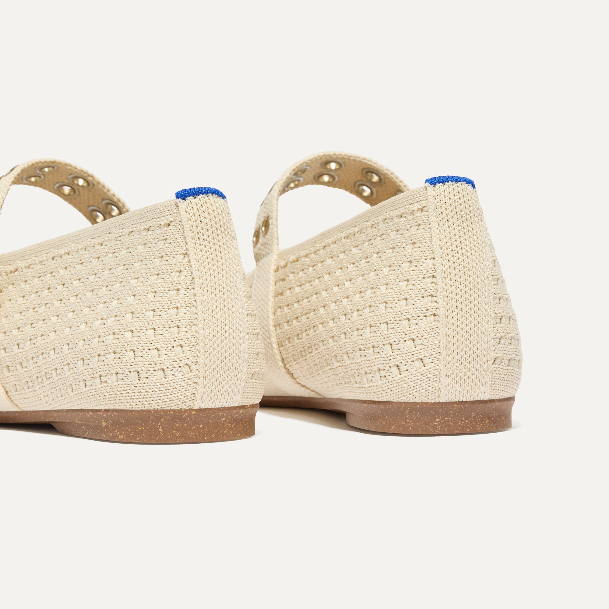 The Max Buckle Mary Jane - Off White Mesh(Off White Mesh,5)