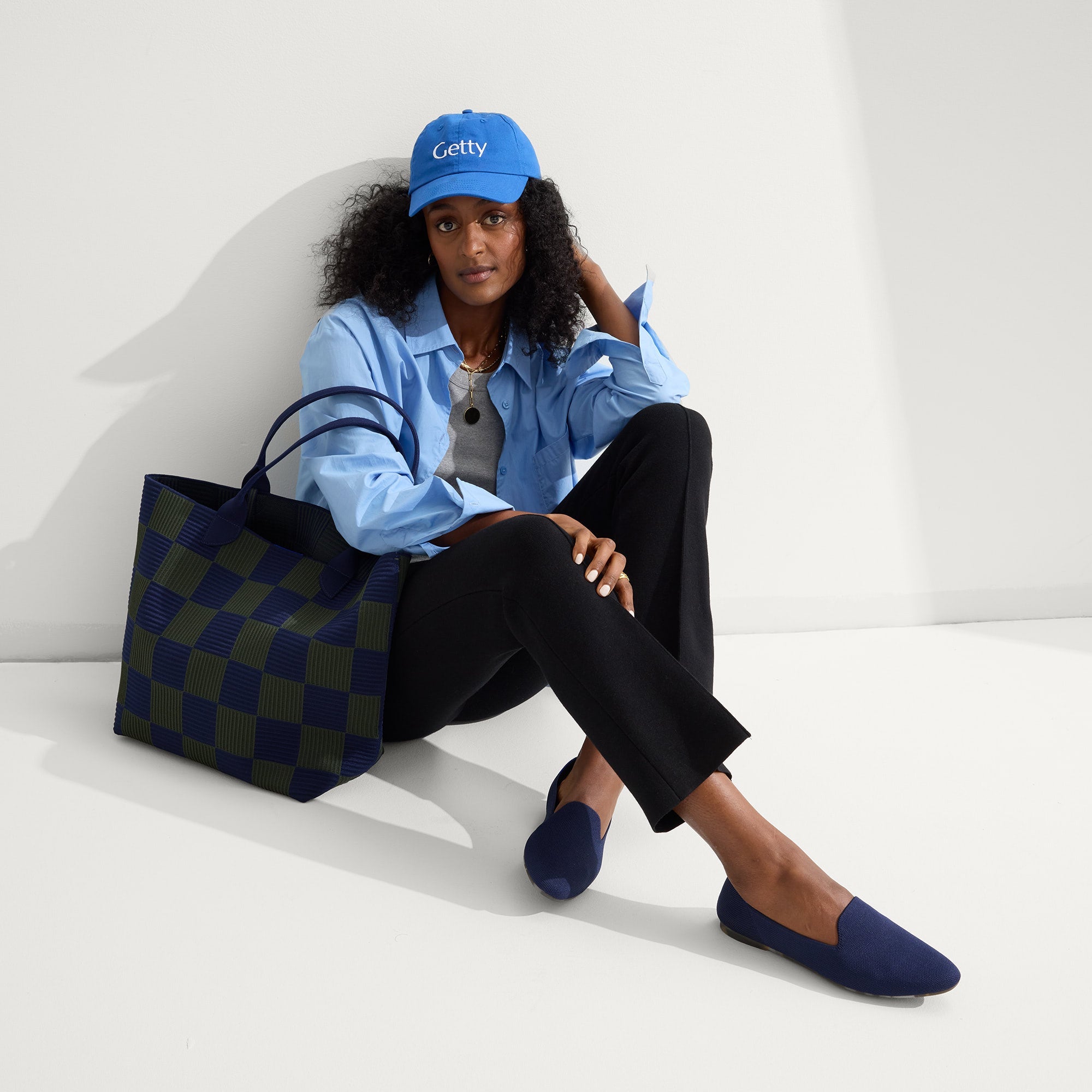 The Almond Loafer - Deep Navy(Deep Navy,5)