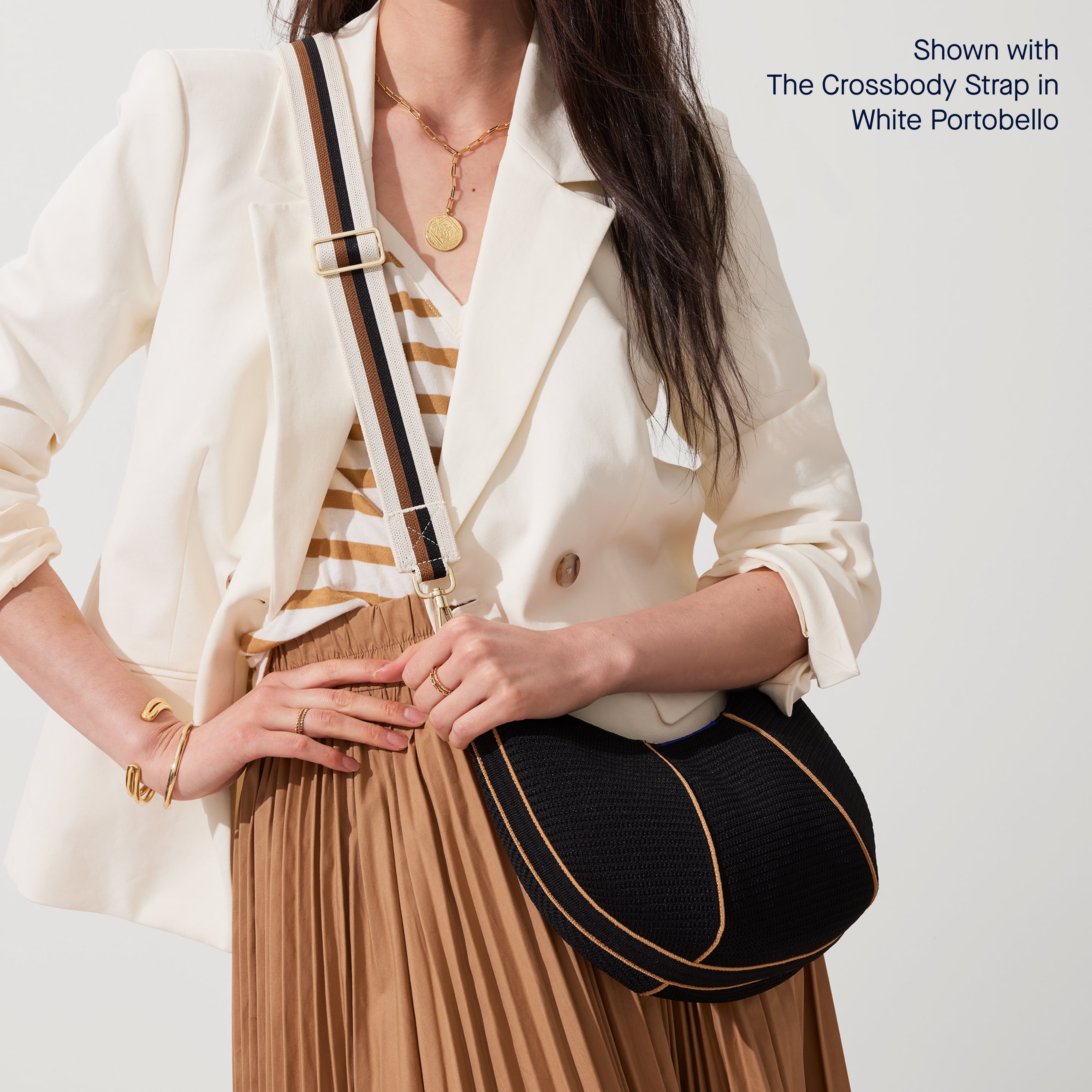 The Crescent Bag - Black(Black)