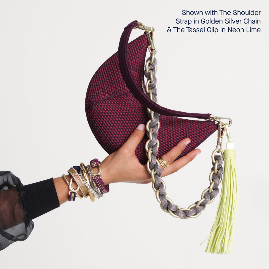 The Mini Crescent Bag - Beet(Beet)